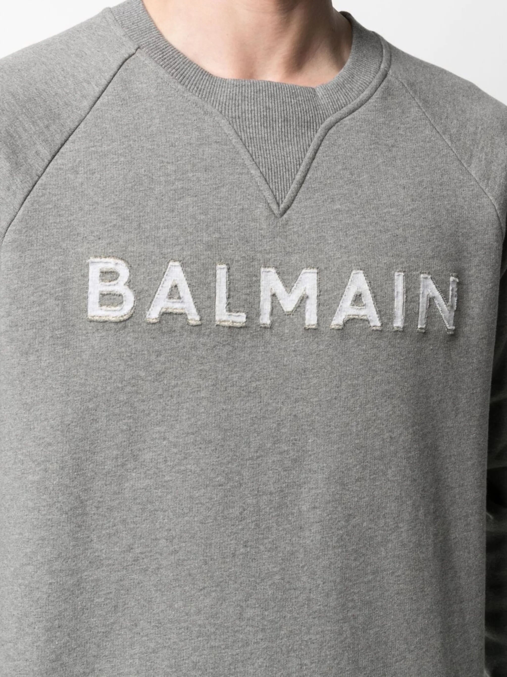 logo-appliqué sweatshirt