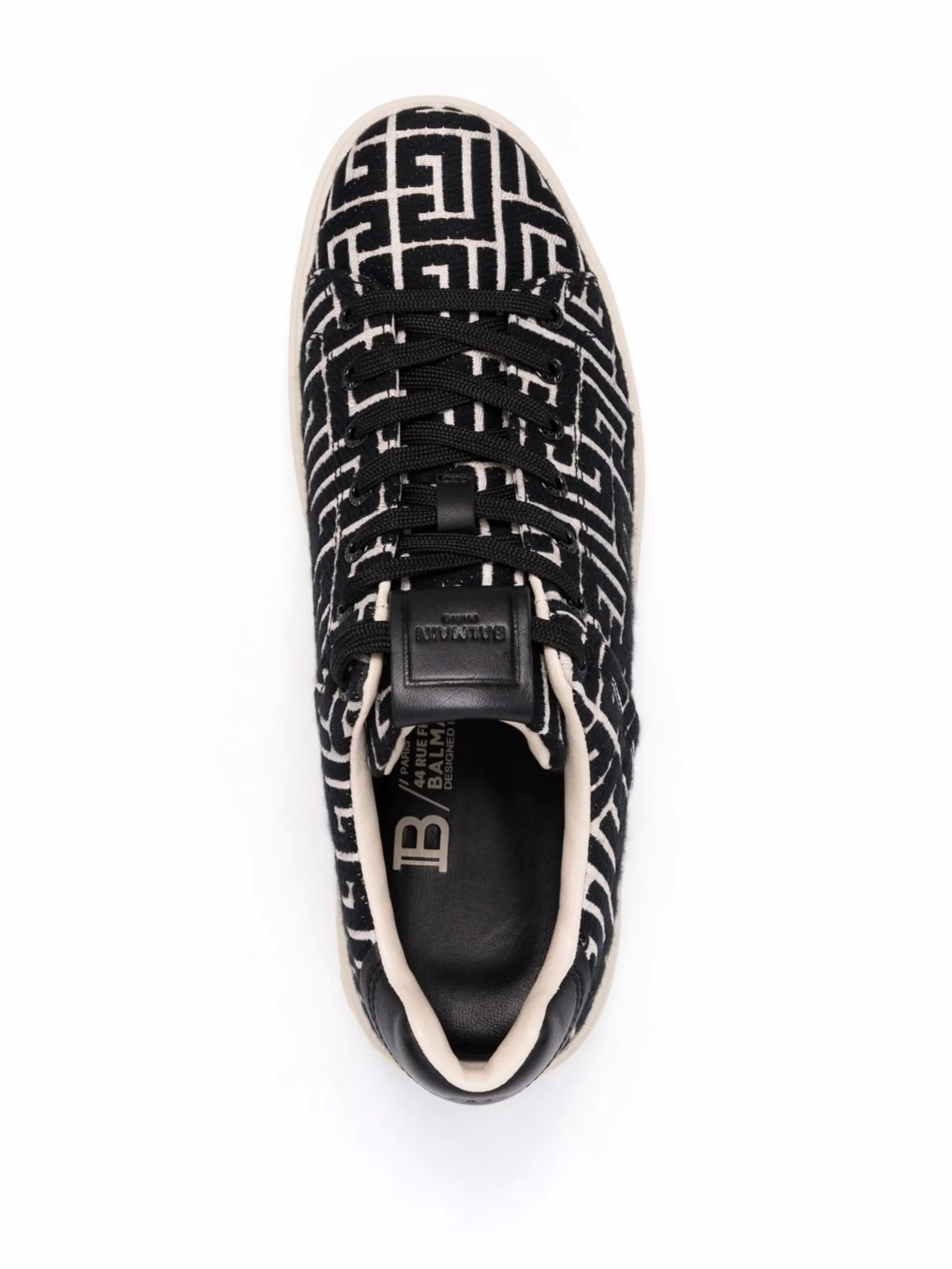 B-Court monogram-pattern sneakers
