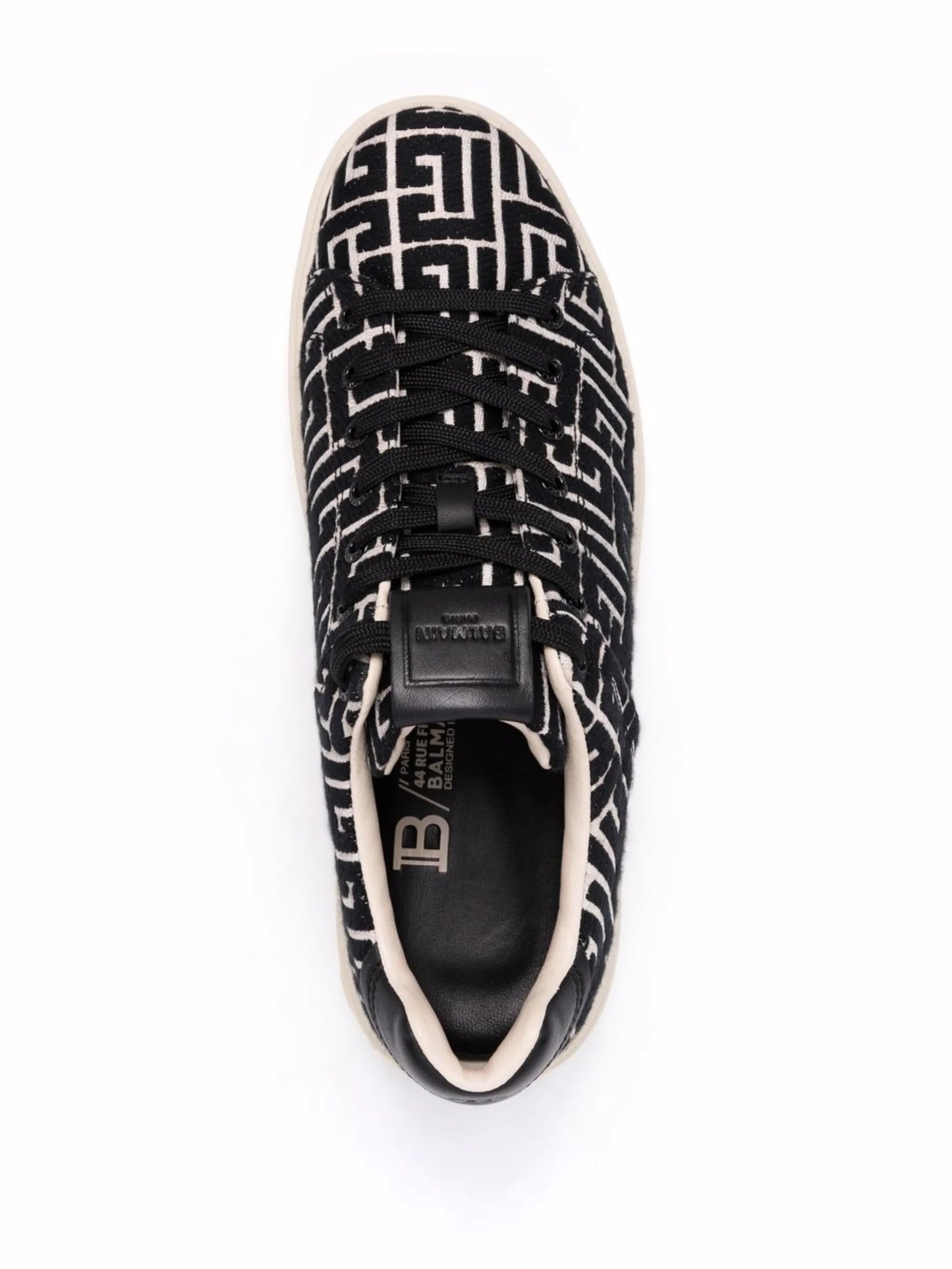 B-Court monogram-pattern sneakers