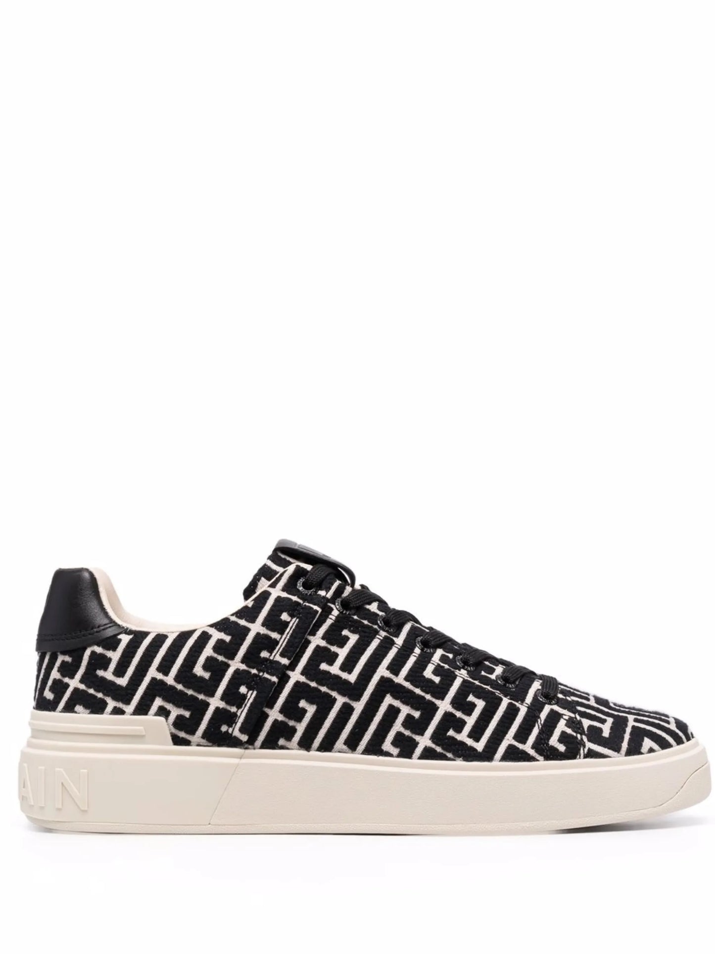 B-Court monogram-pattern sneakers