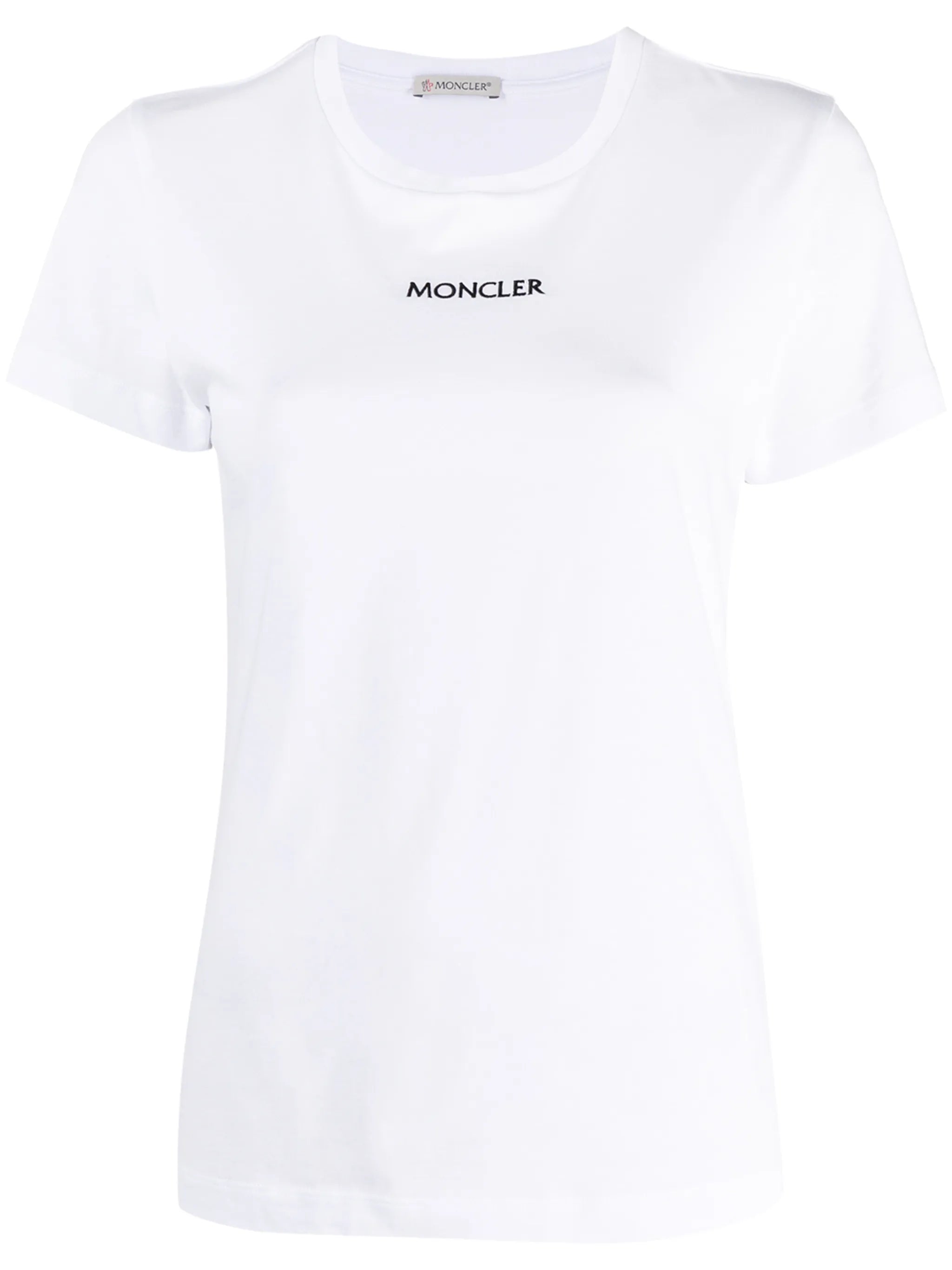 logo-embroidered T-shirt