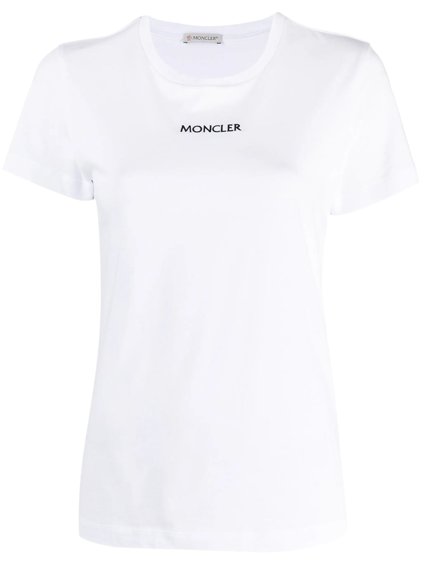 logo-embroidered T-shirt