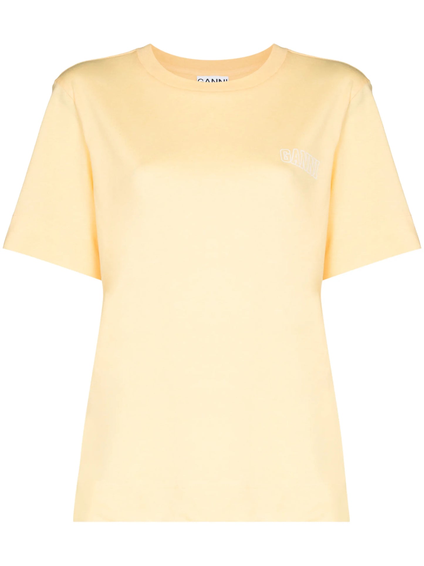 logo-embroidered crew neck T-shirt