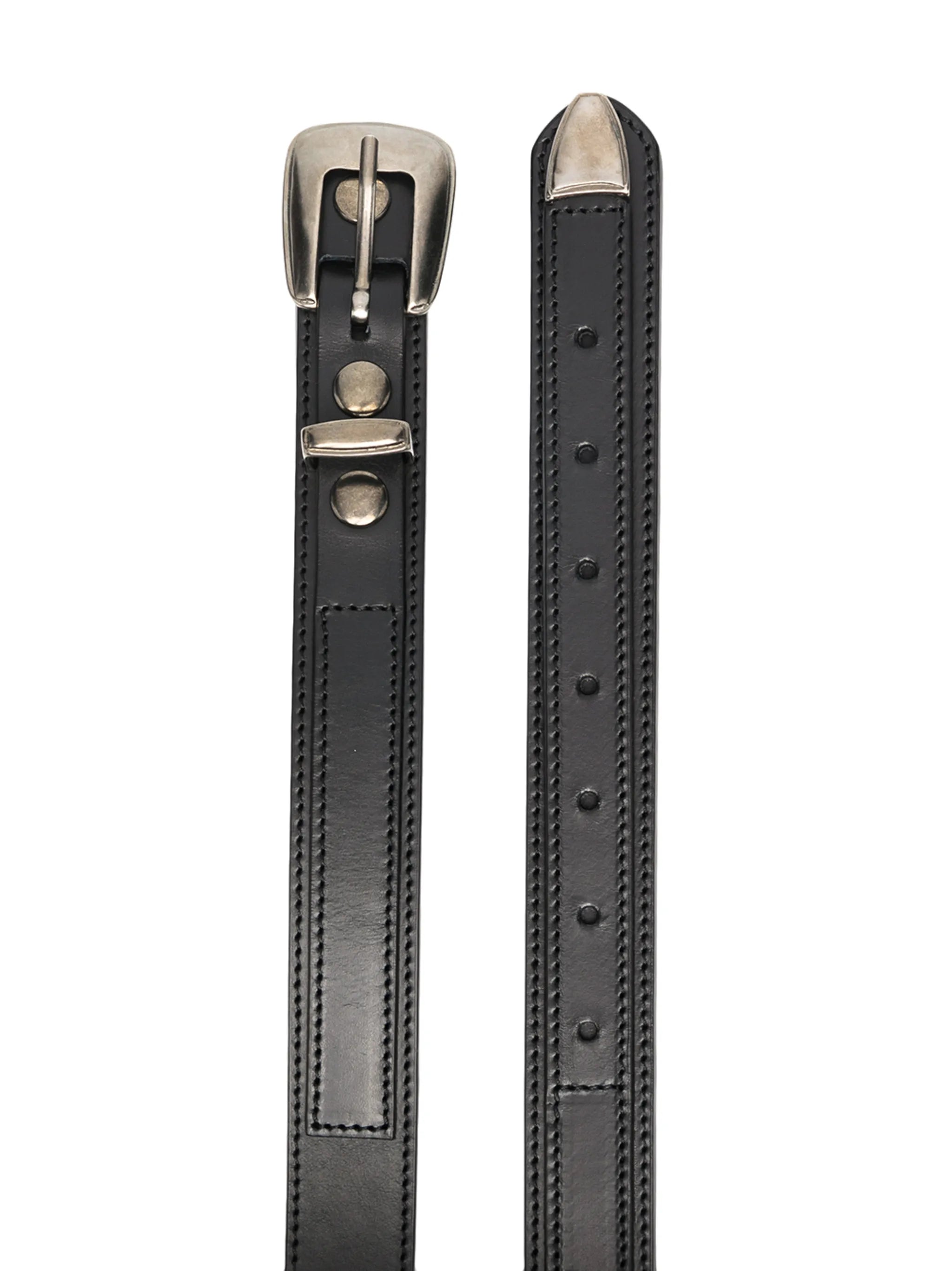 Western buckle belt