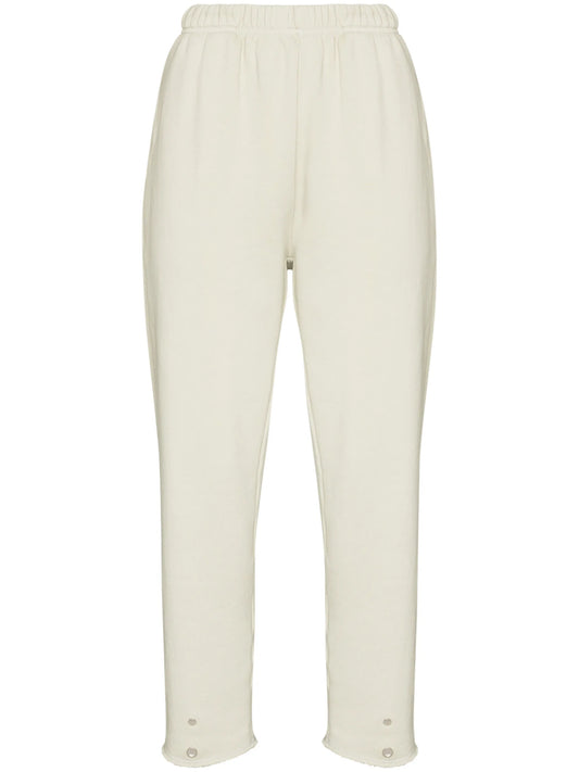 cropped tapered trackpants