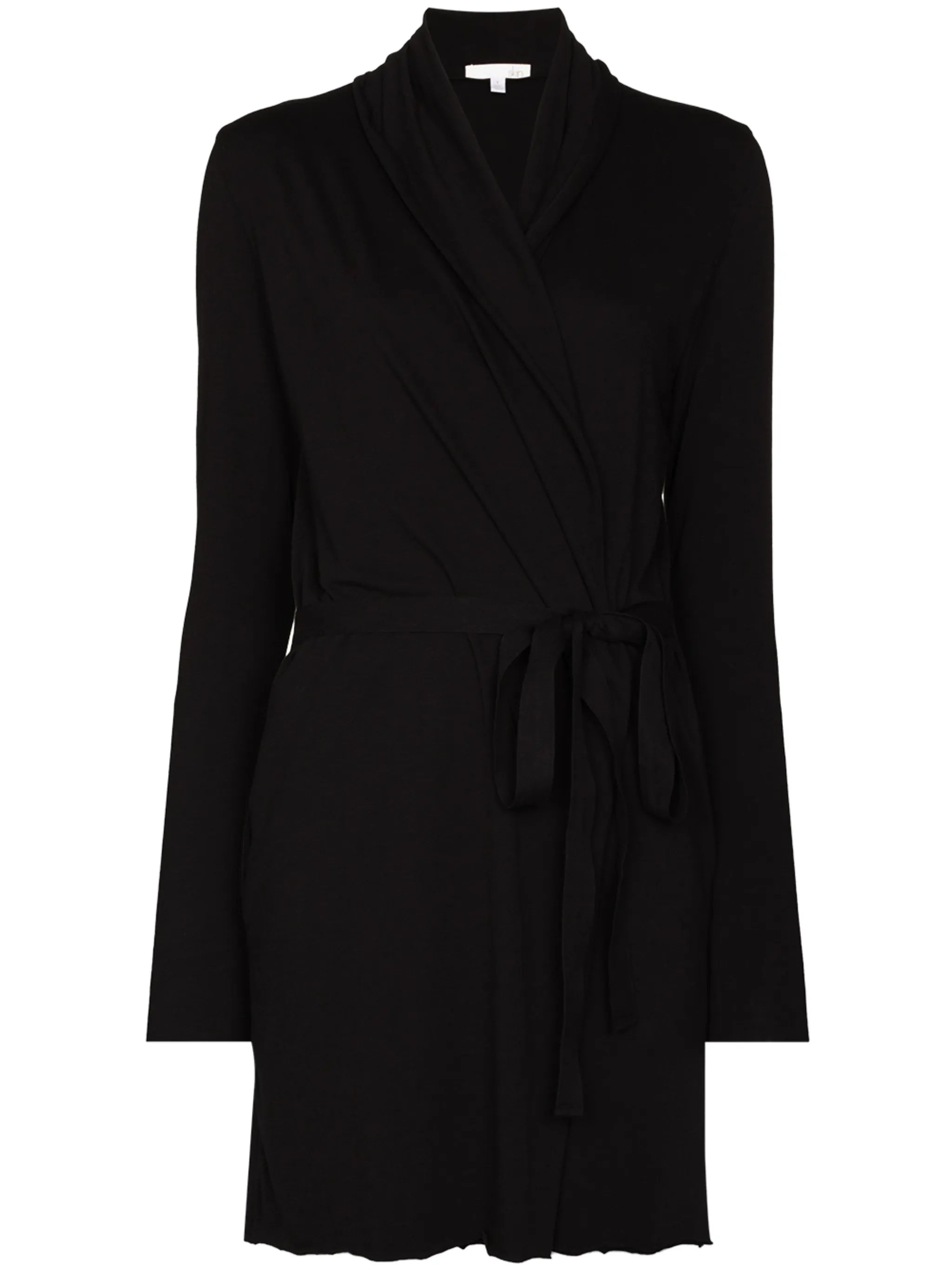 Pima cotton tie-waist robe