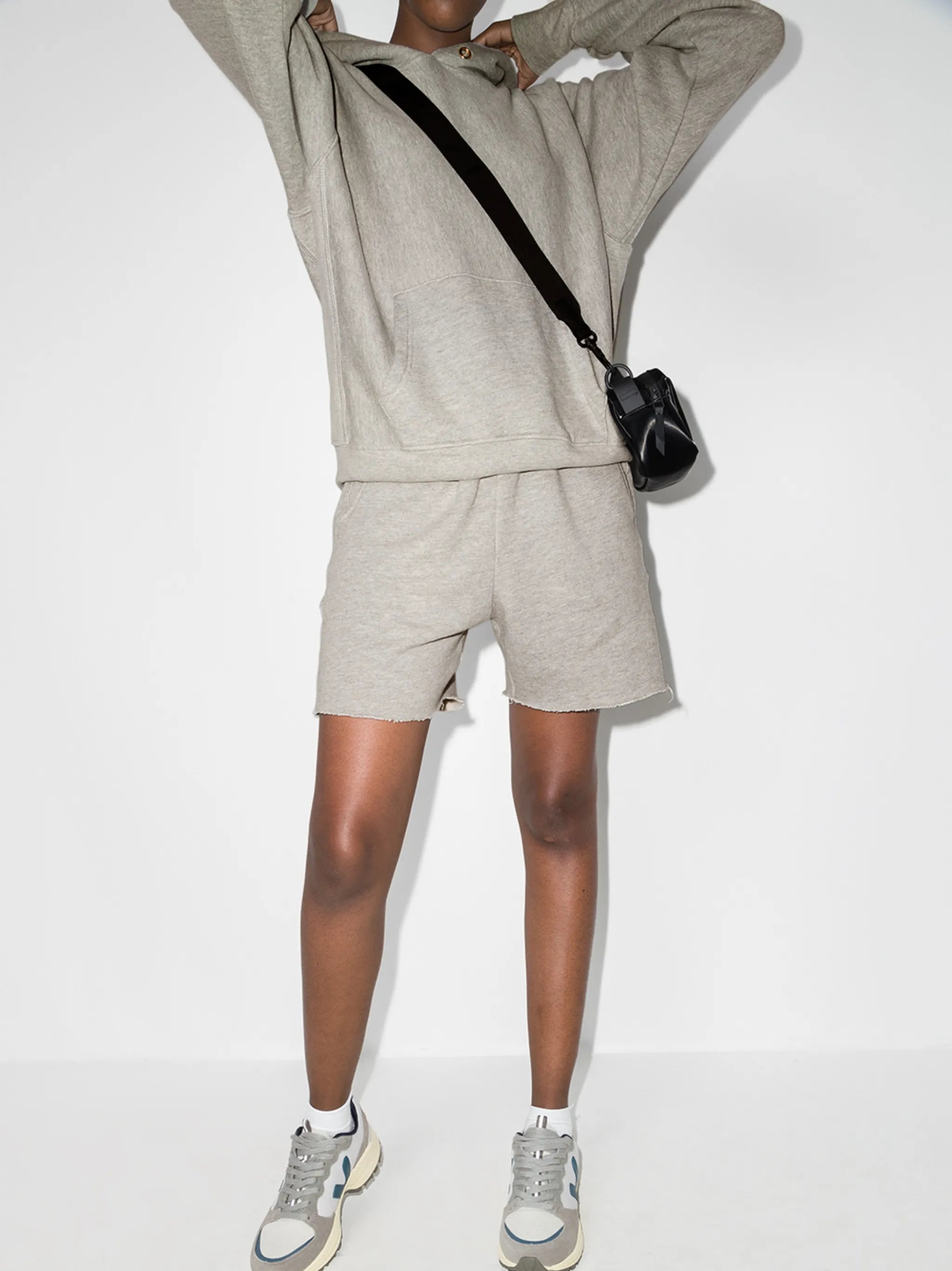 Yacht cotton track shorts