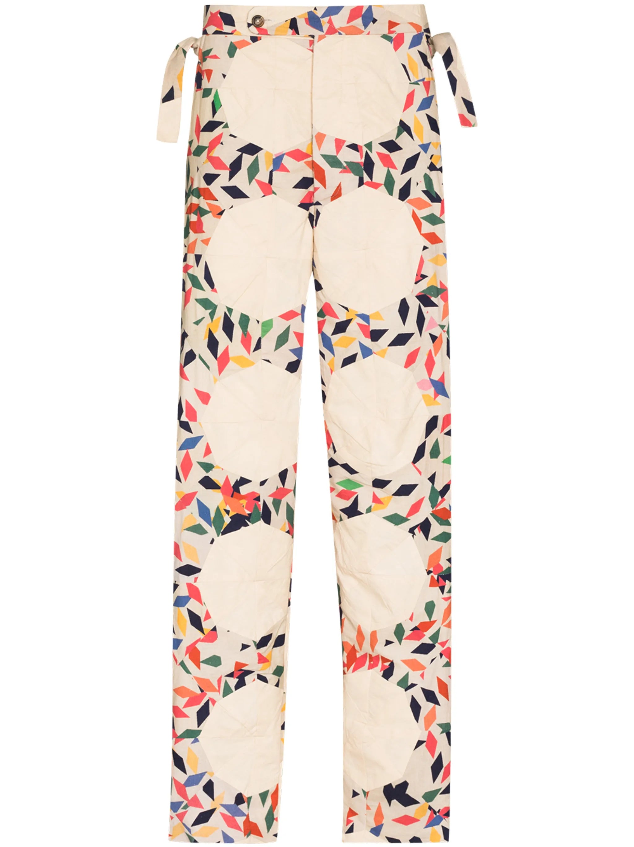 all-over print trousers
