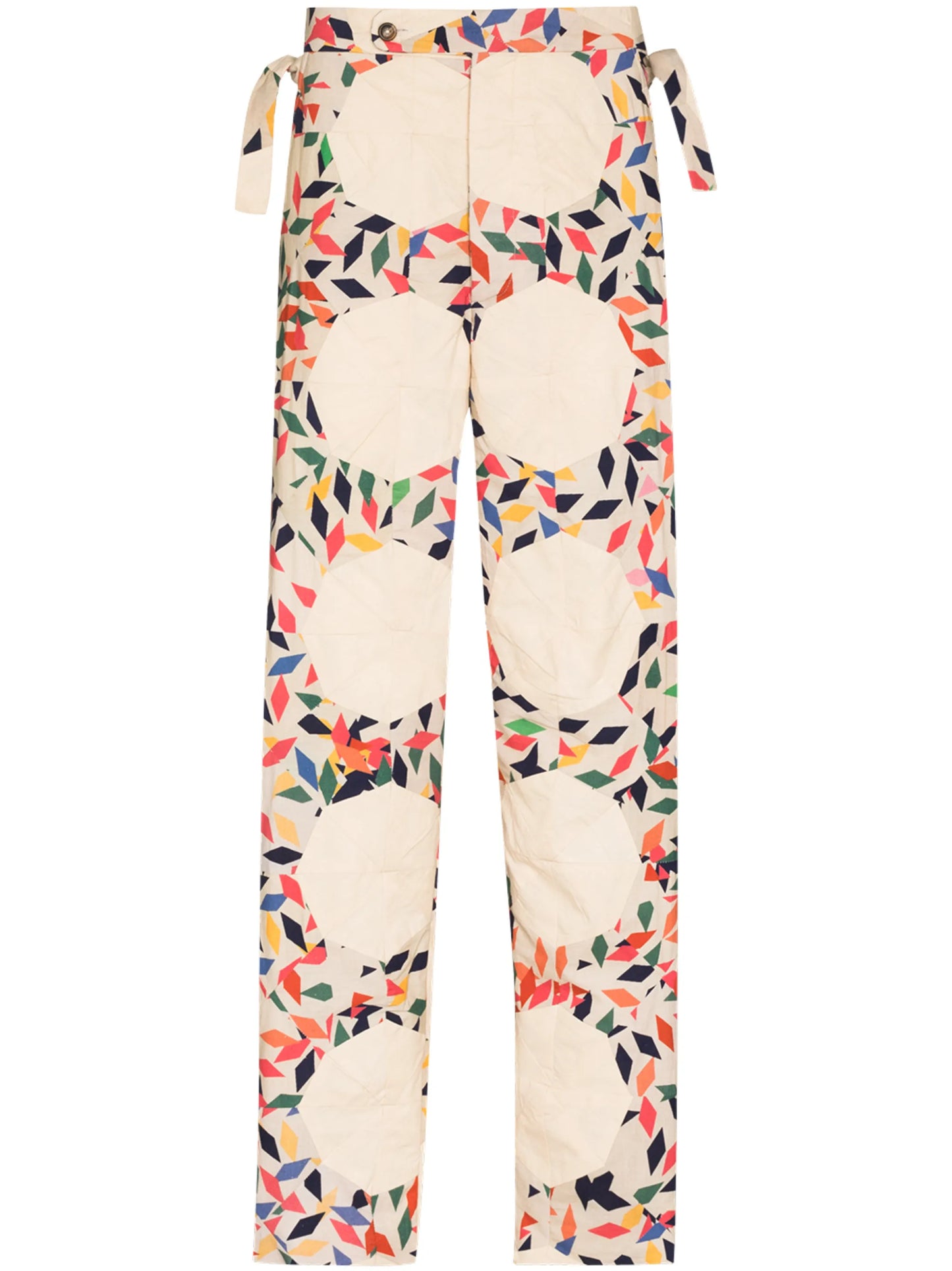 all-over print trousers