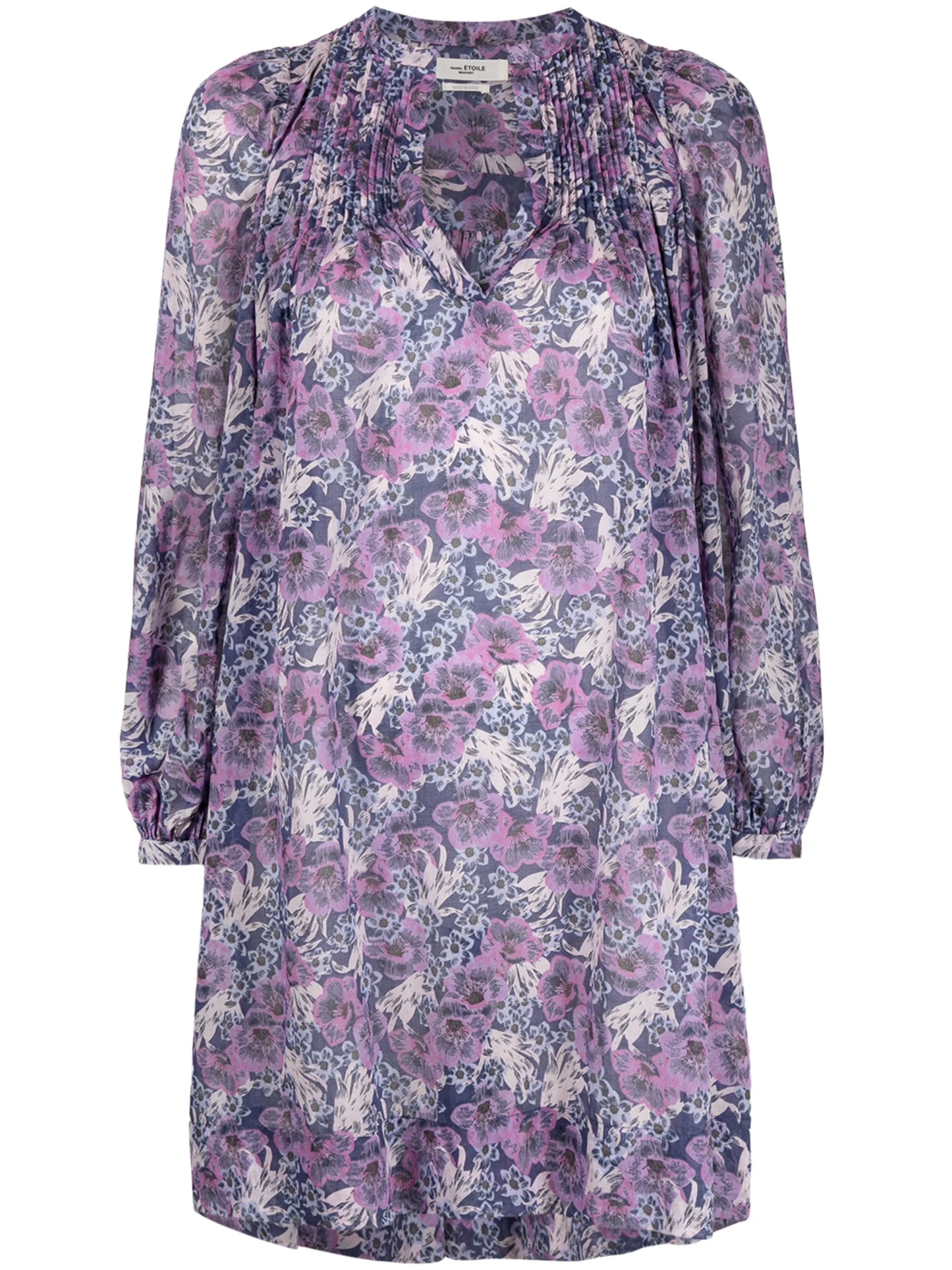 Virginie floral print mini dress