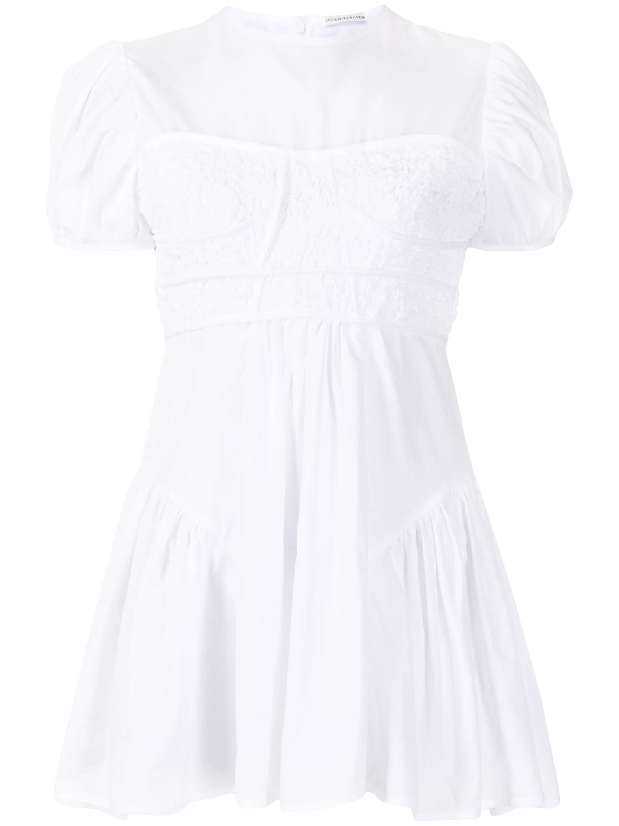 Carmin peplum top