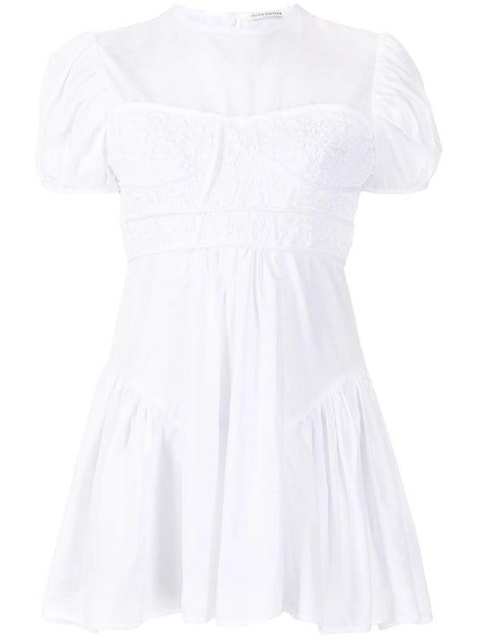 Carmin peplum top