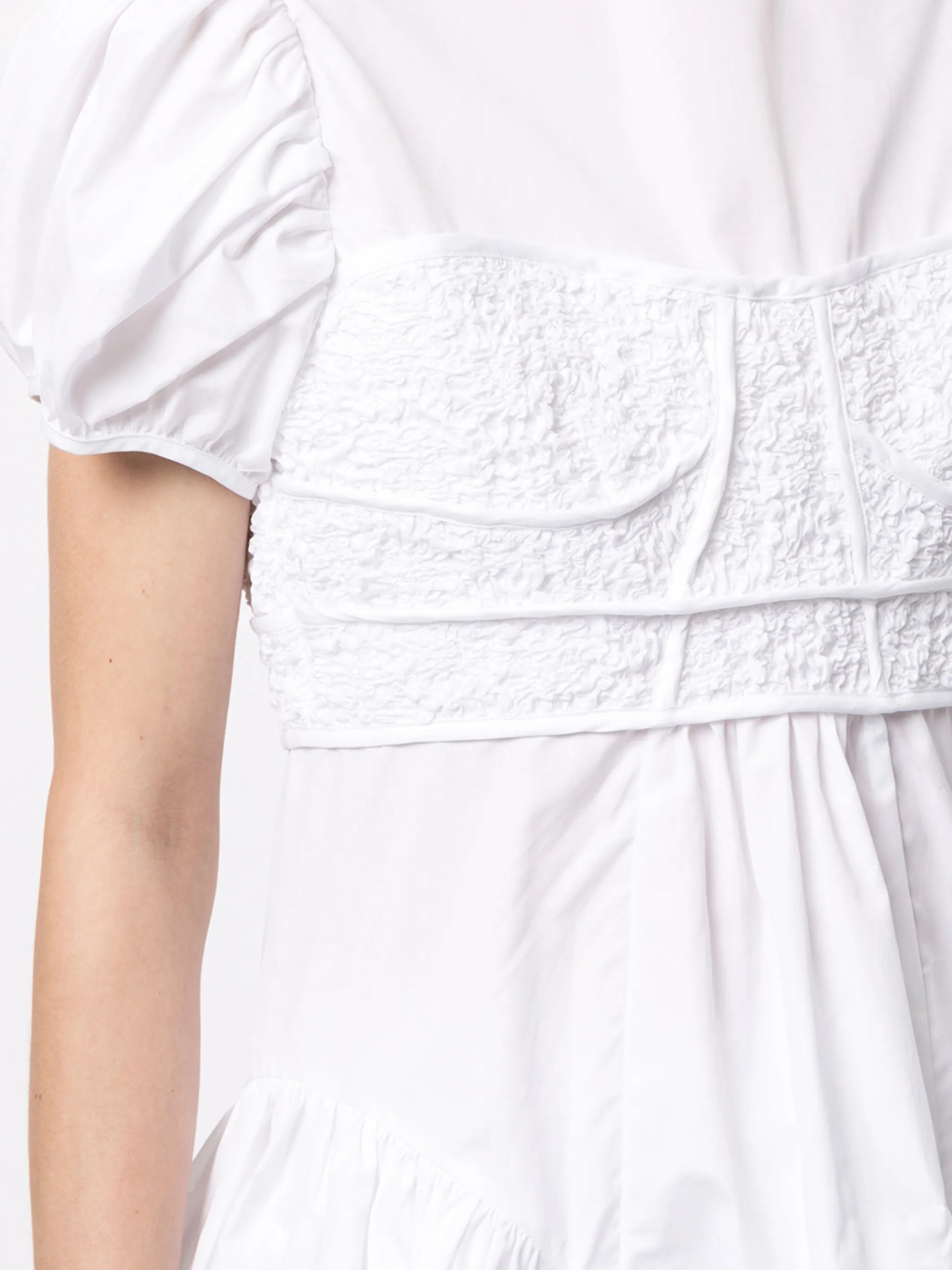 Carmin peplum top