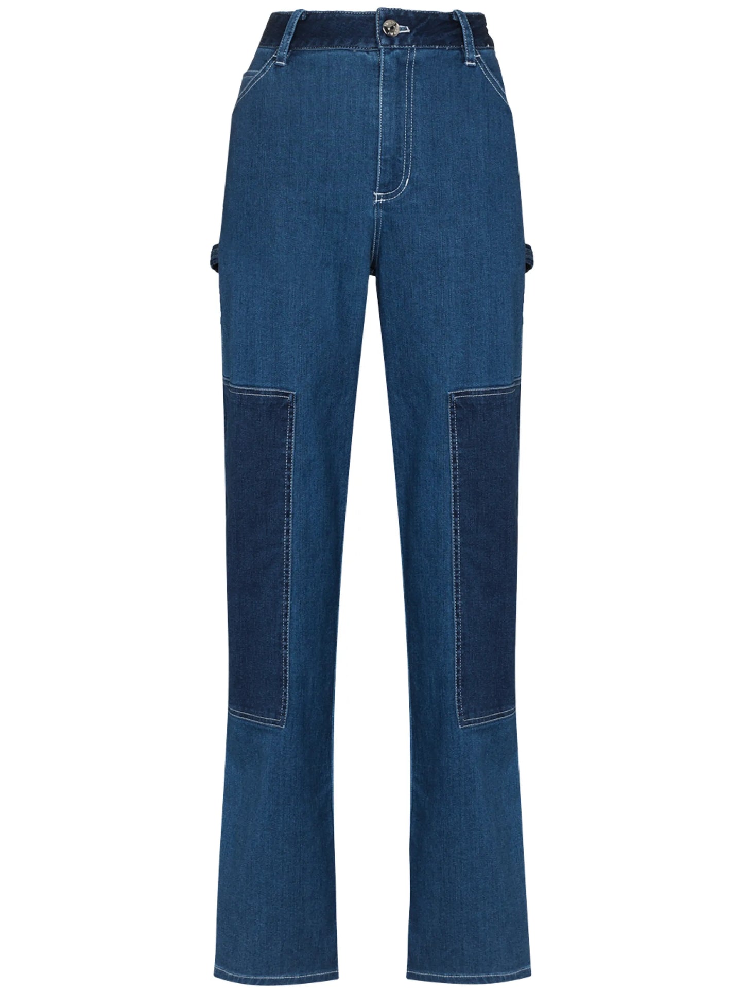 Painter panelled denim trousers