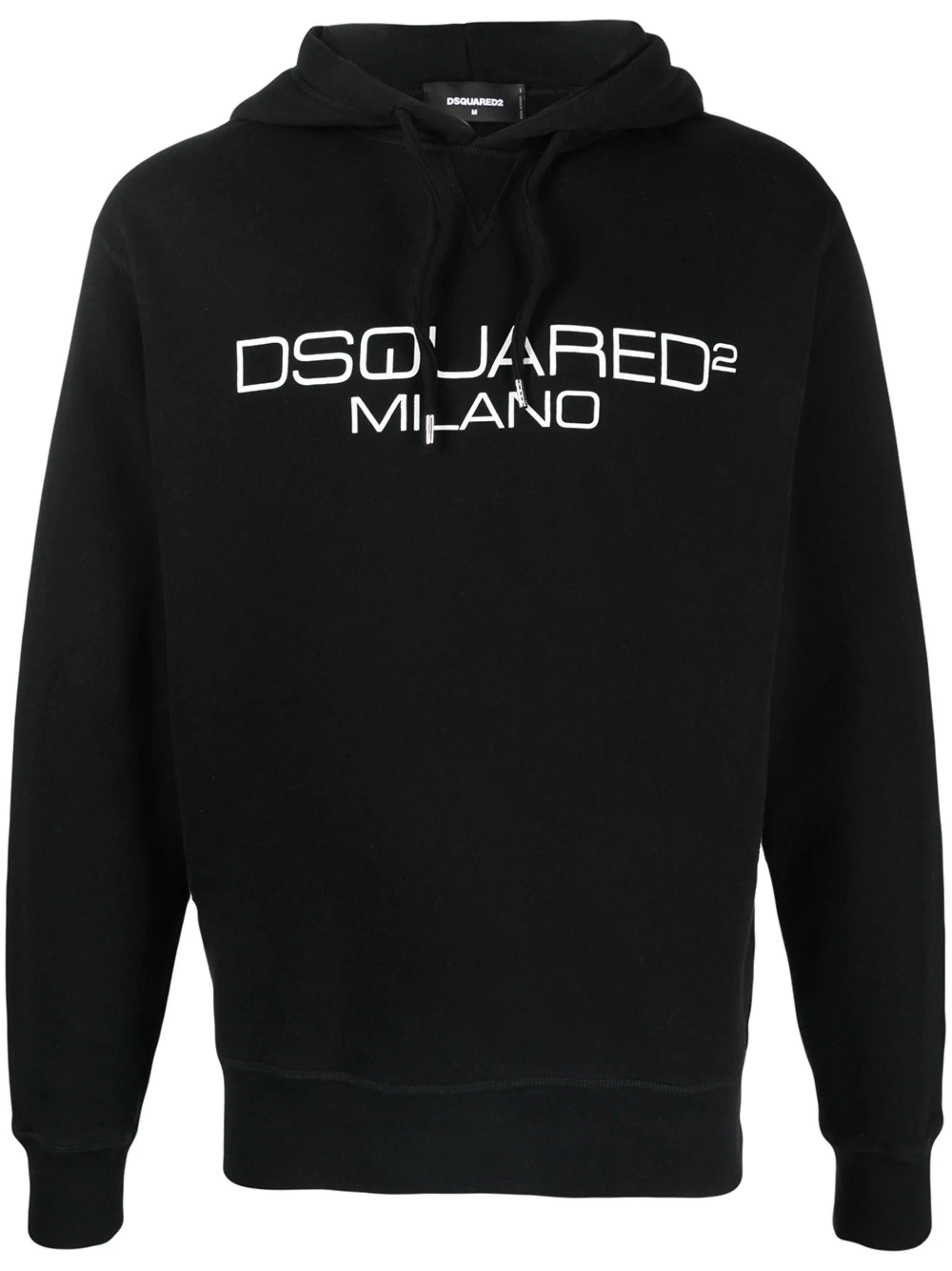 embroidered logo hoodie