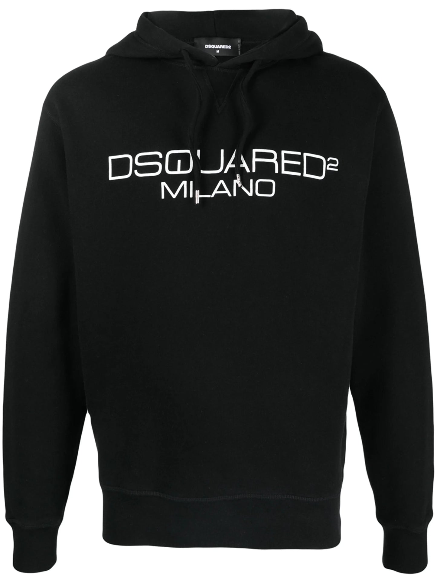 embroidered logo hoodie