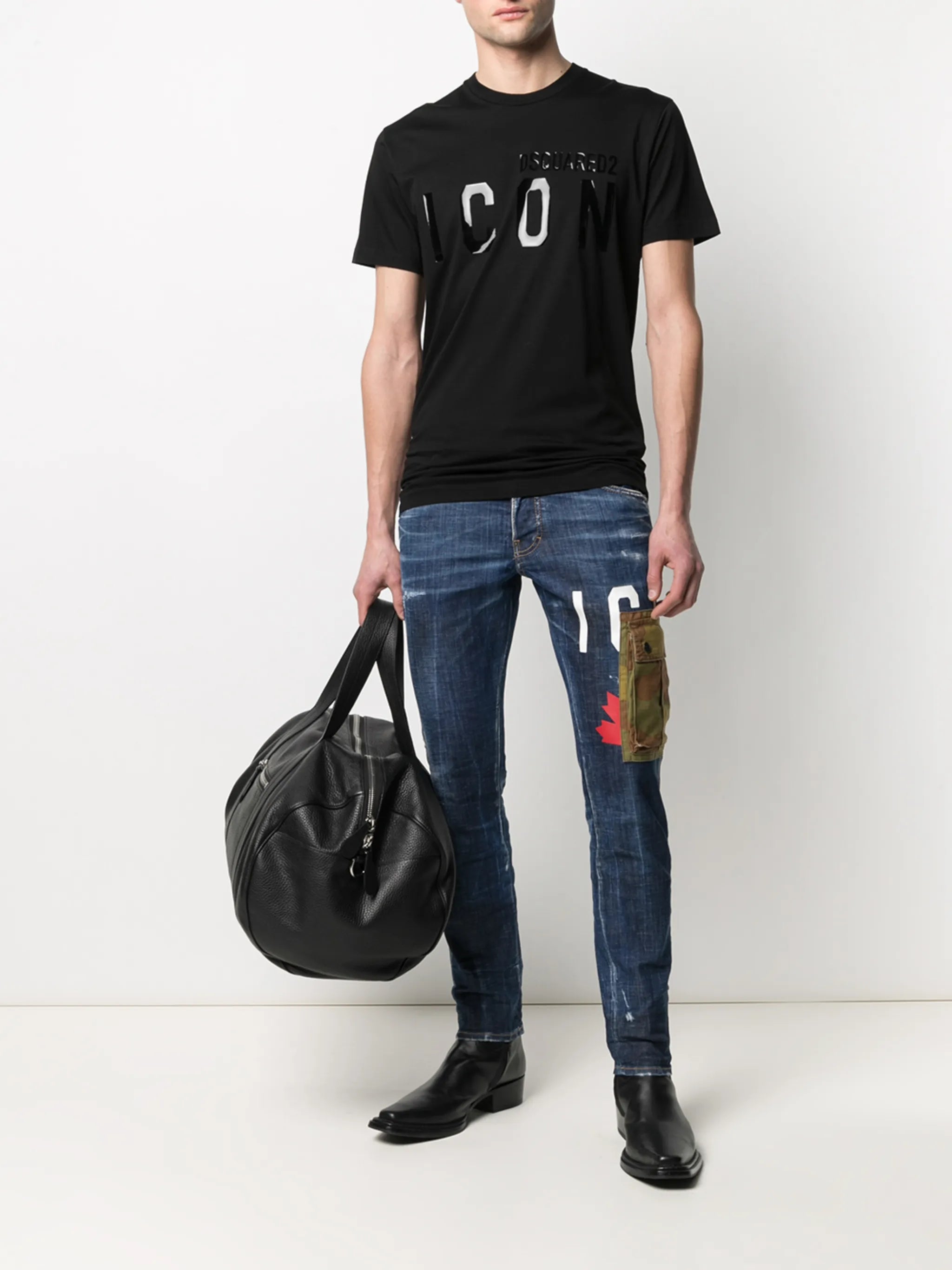 logo-print T-shirt