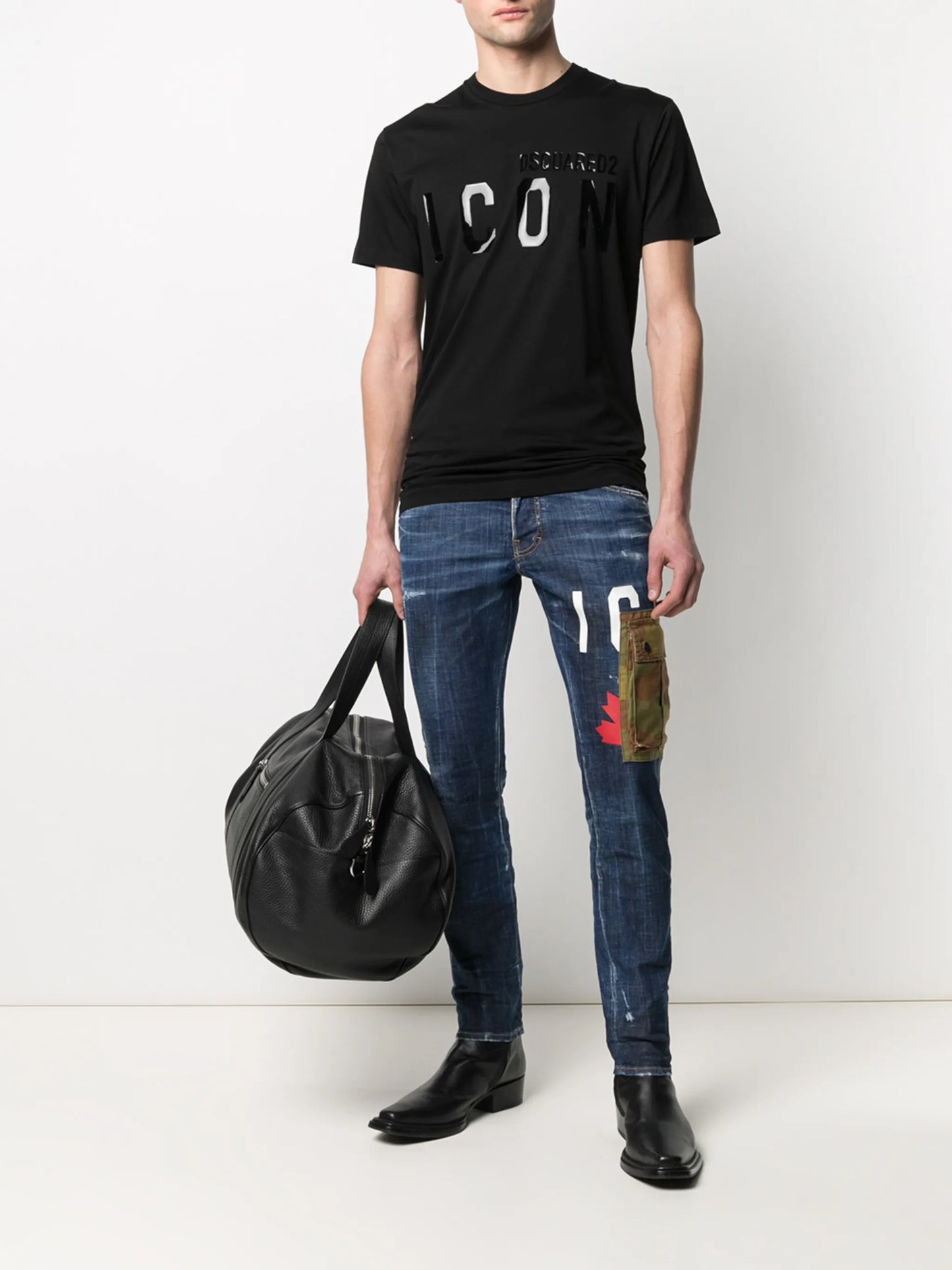 logo-print T-shirt
