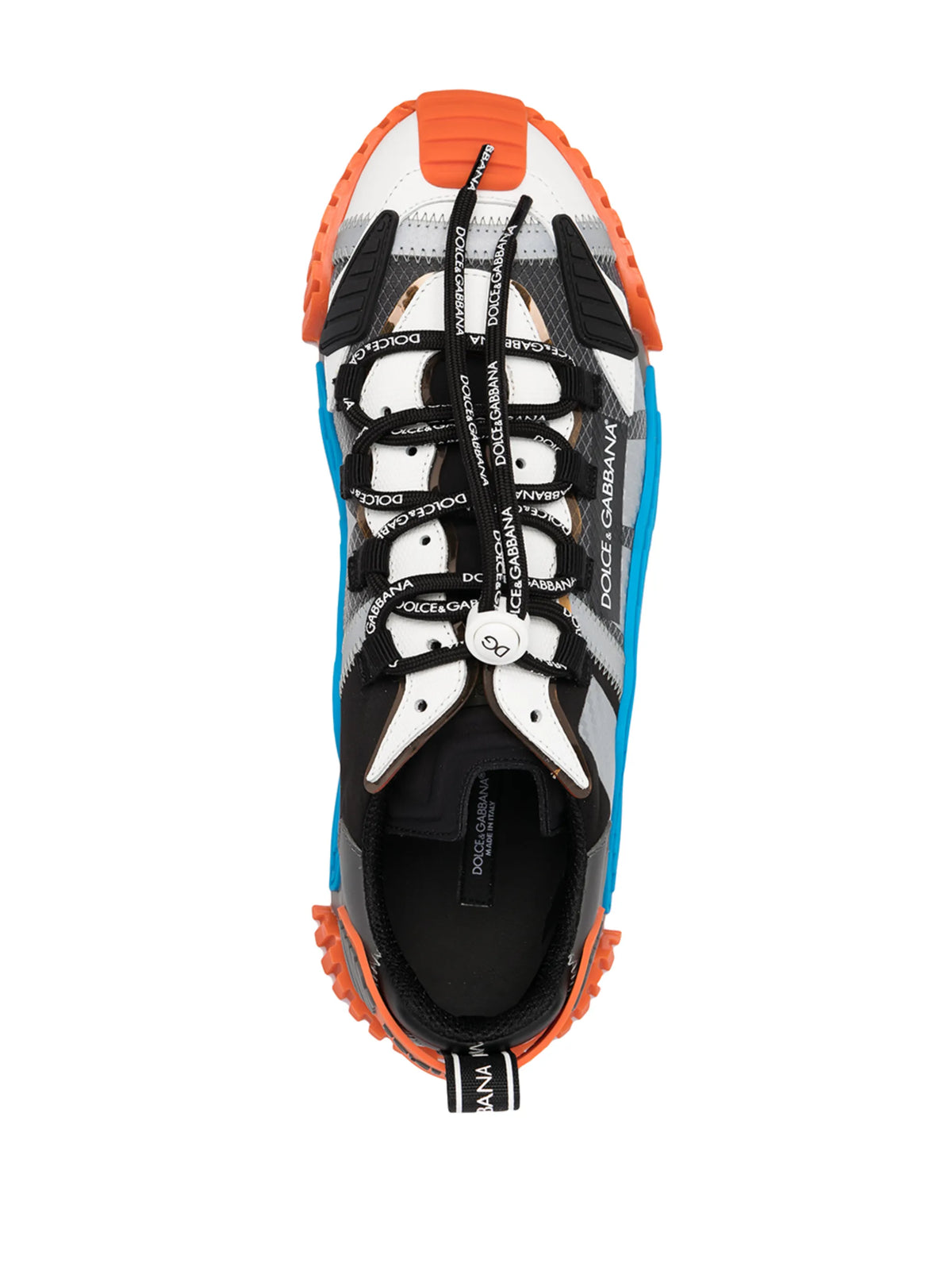 panelled low-top sneakers