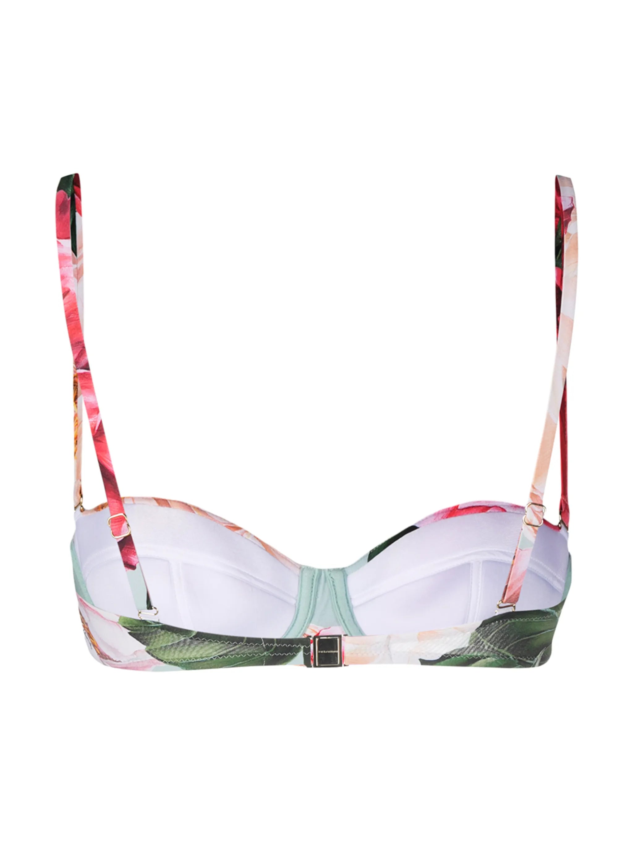 floral pattern bikini top