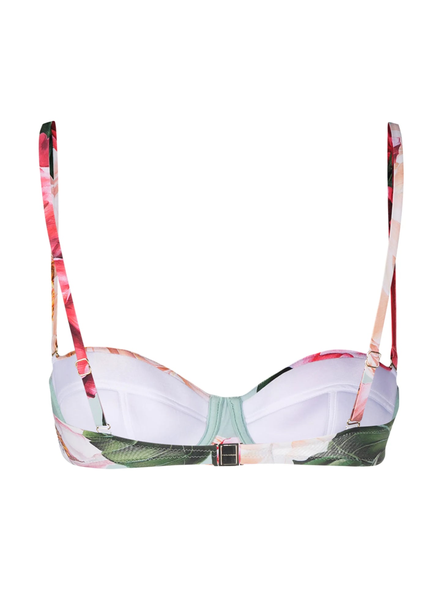 floral pattern bikini top