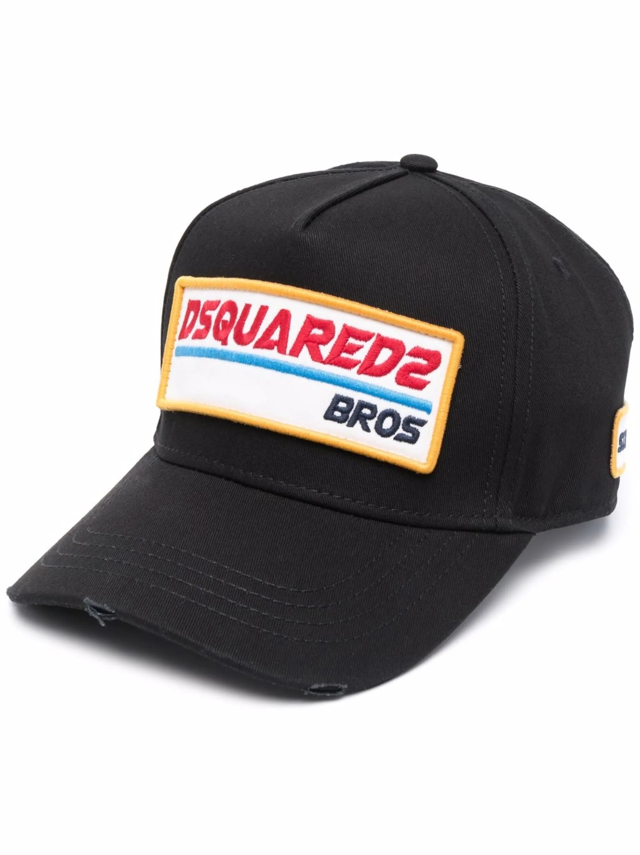 logo-patch cotton cap