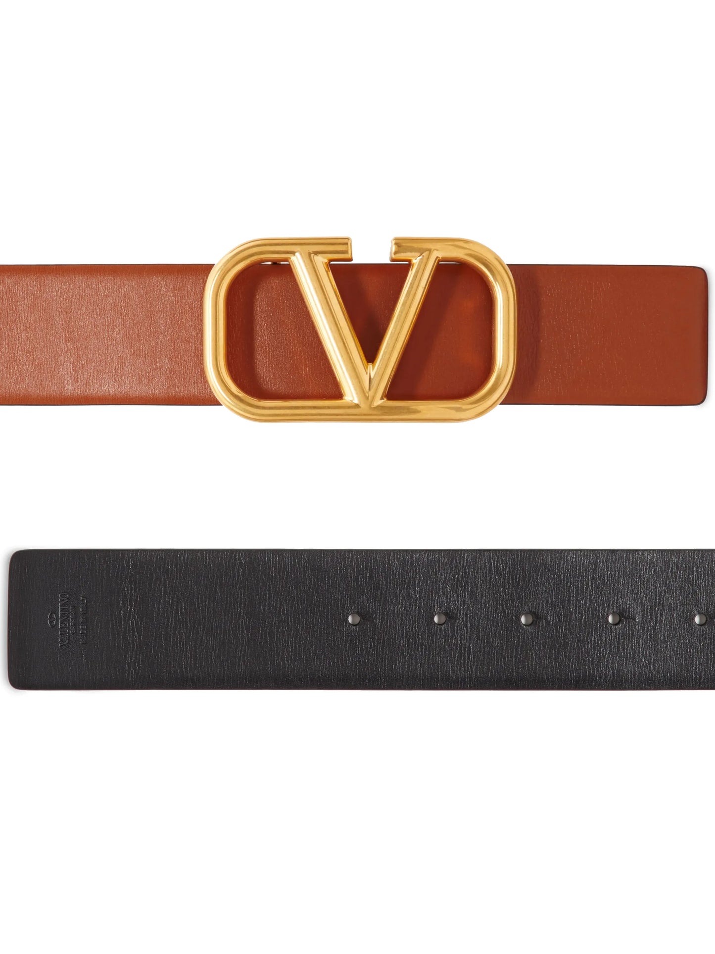 logo-buckle belt