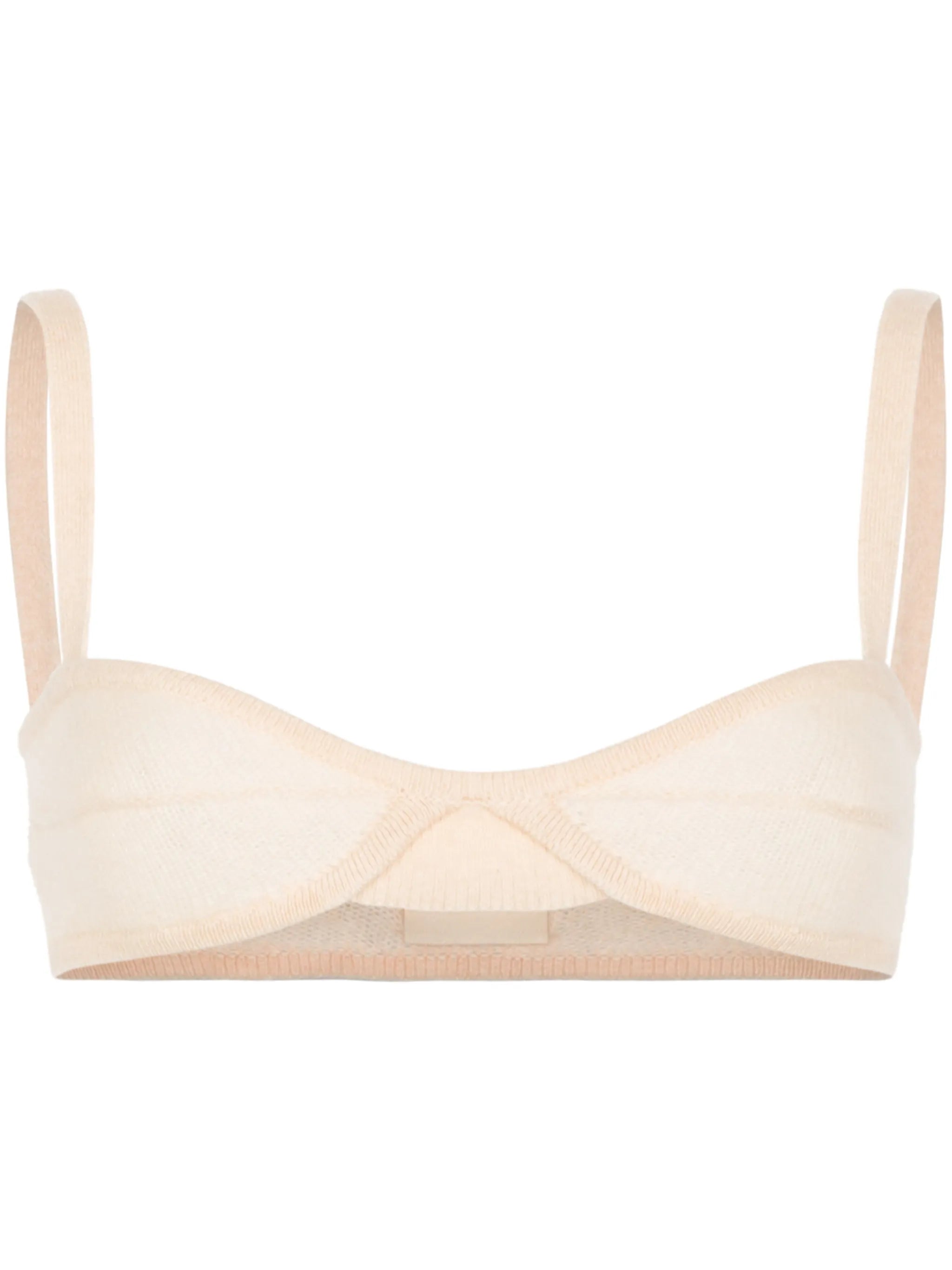 Eda knitted cashmere bralette