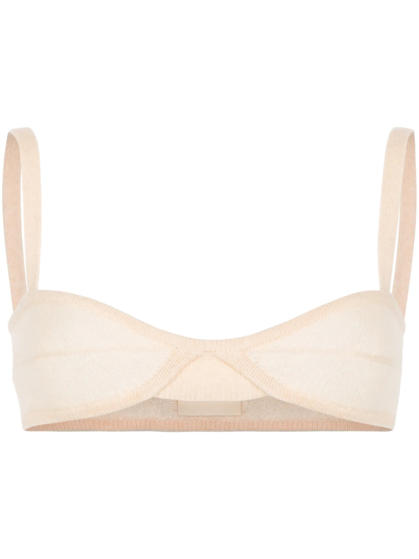 Eda knitted cashmere bralette