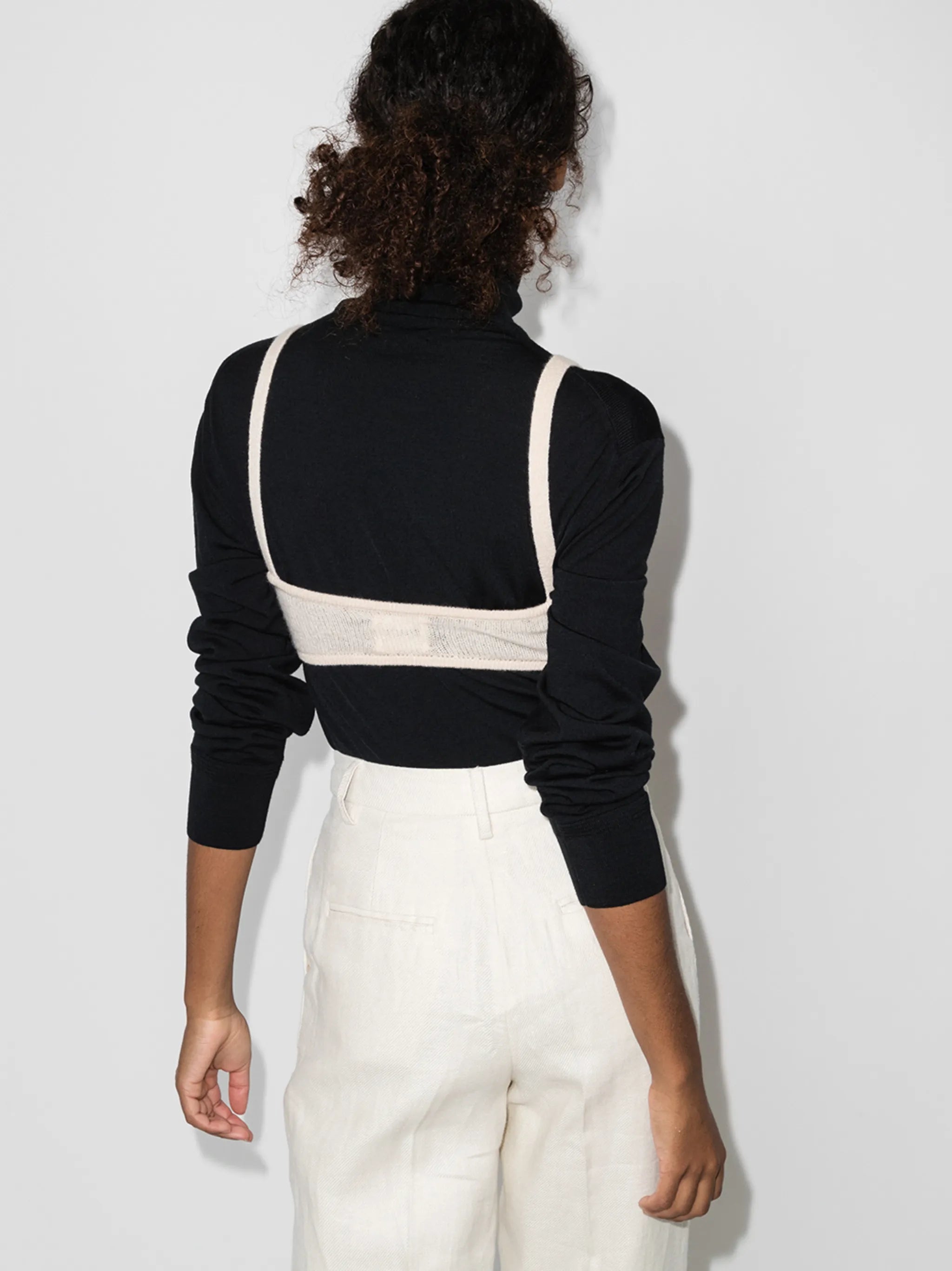 Eda knitted cashmere bralette