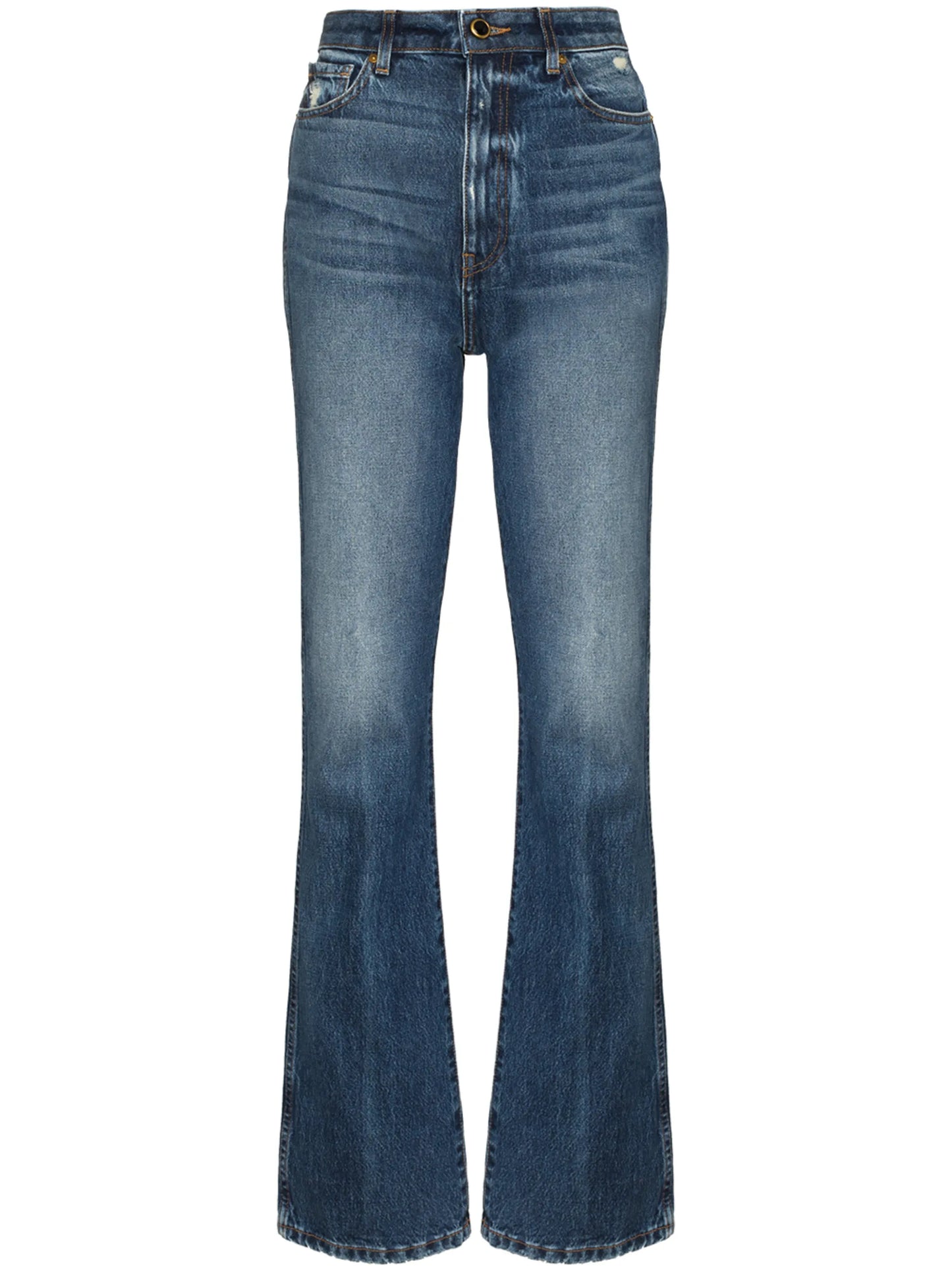 Danielle high-waisted distressed jeans