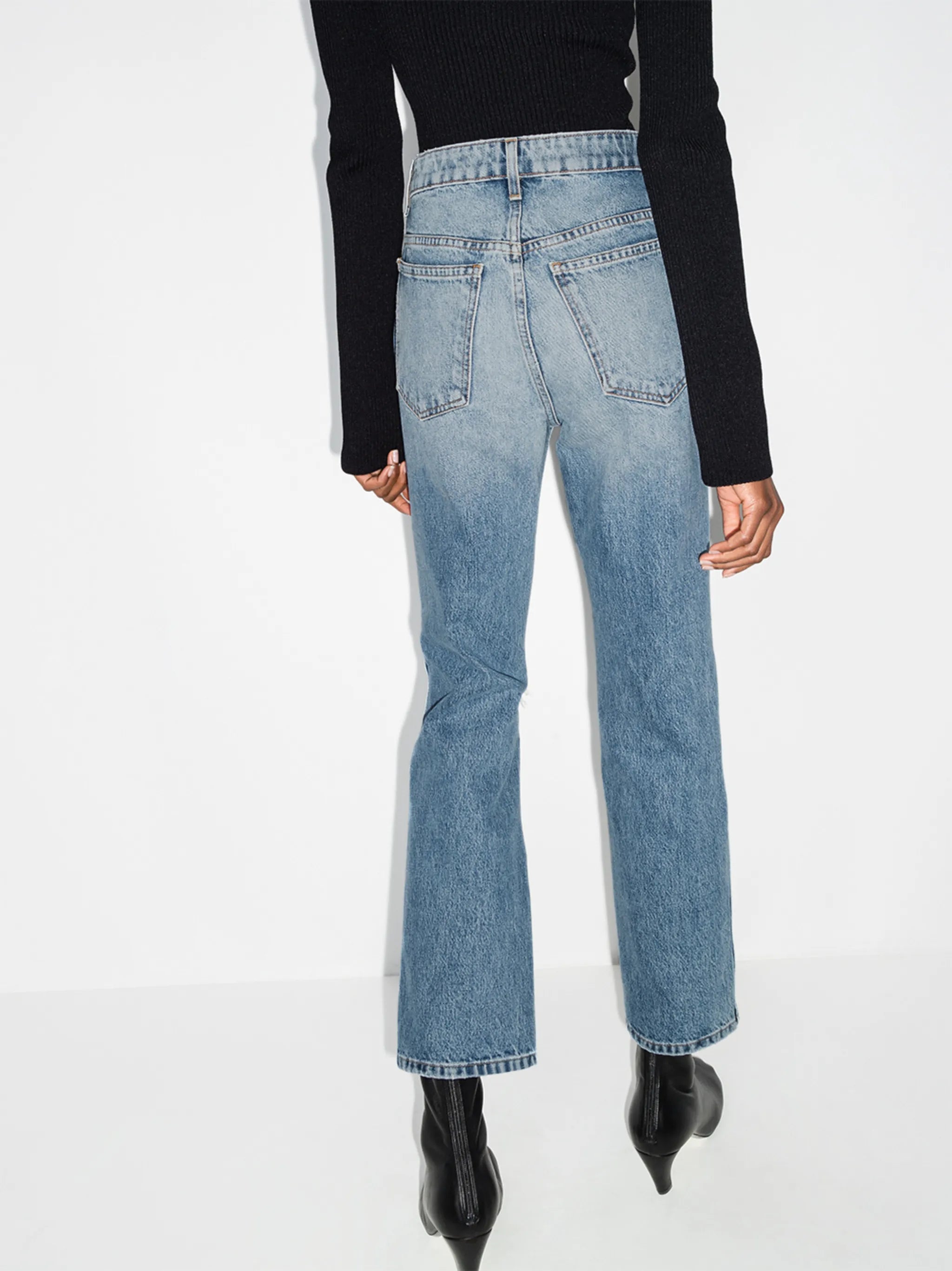 The Abigail straight-leg jeans