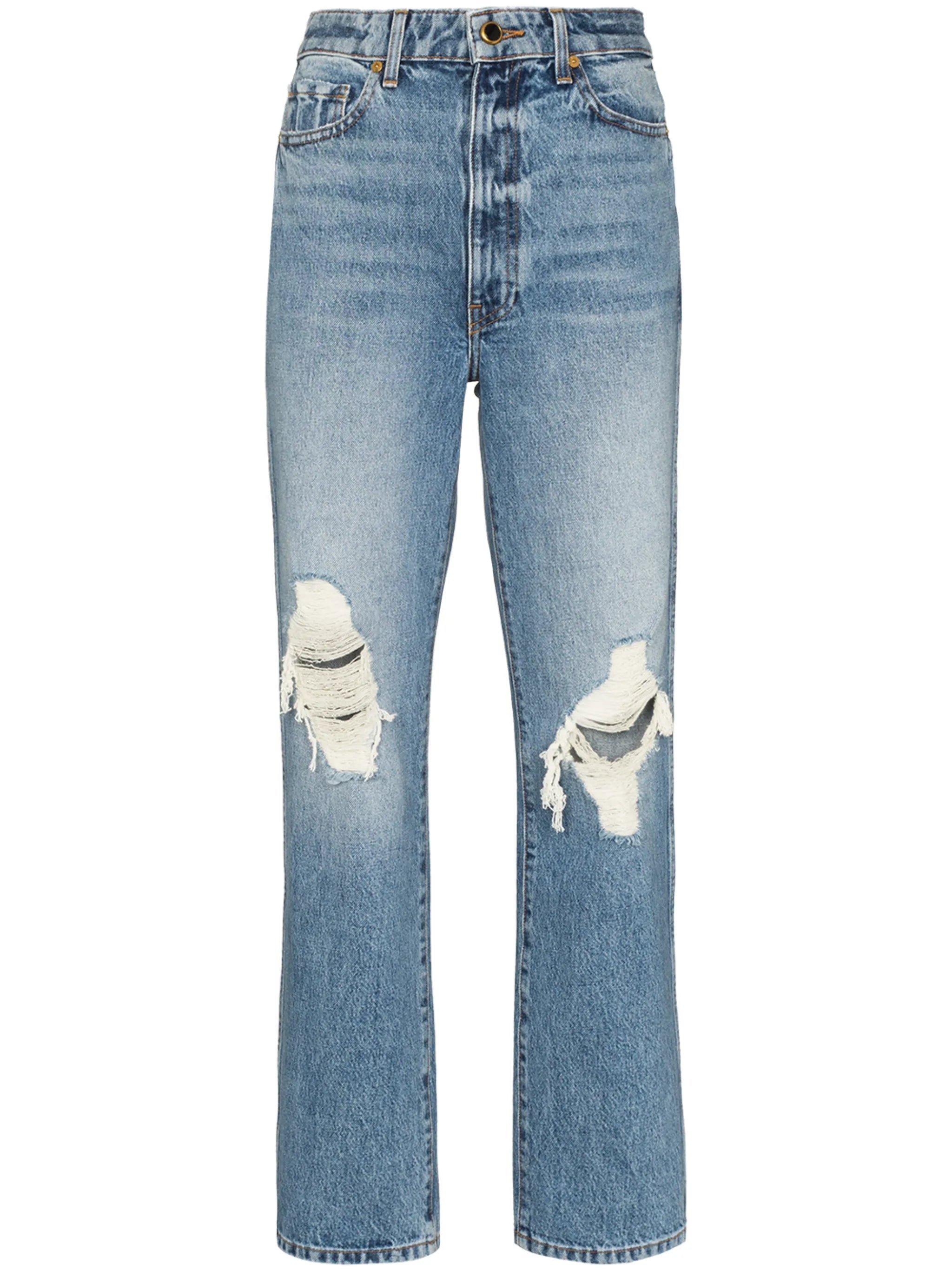 The Abigail straight-leg jeans