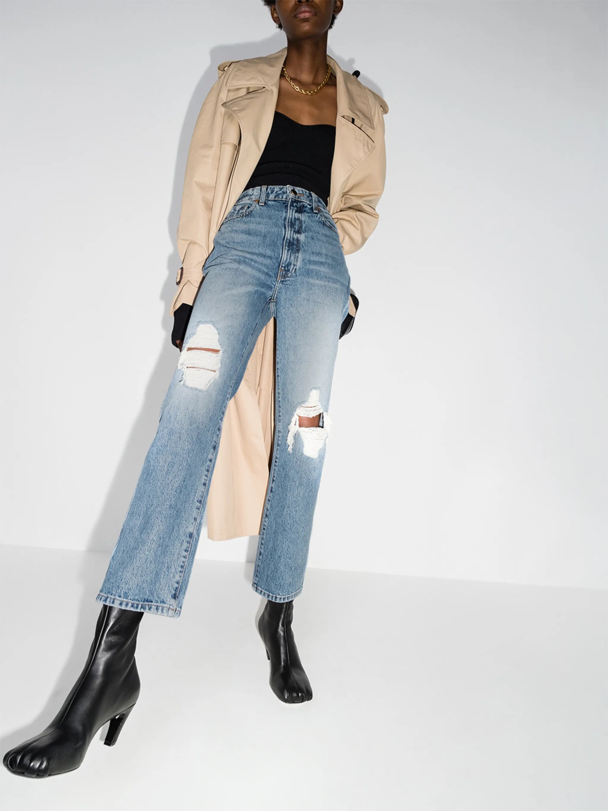 The Abigail straight-leg jeans