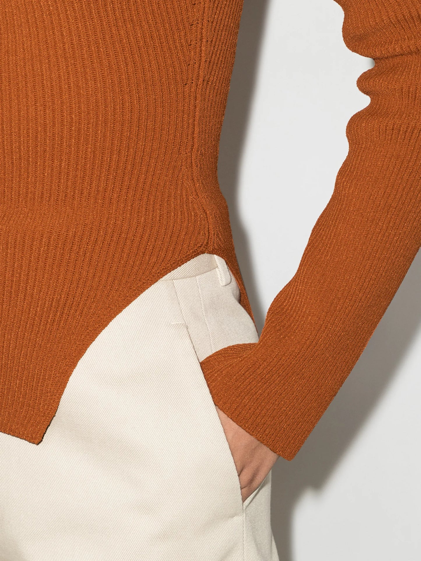 Maddy ribbed-knit top