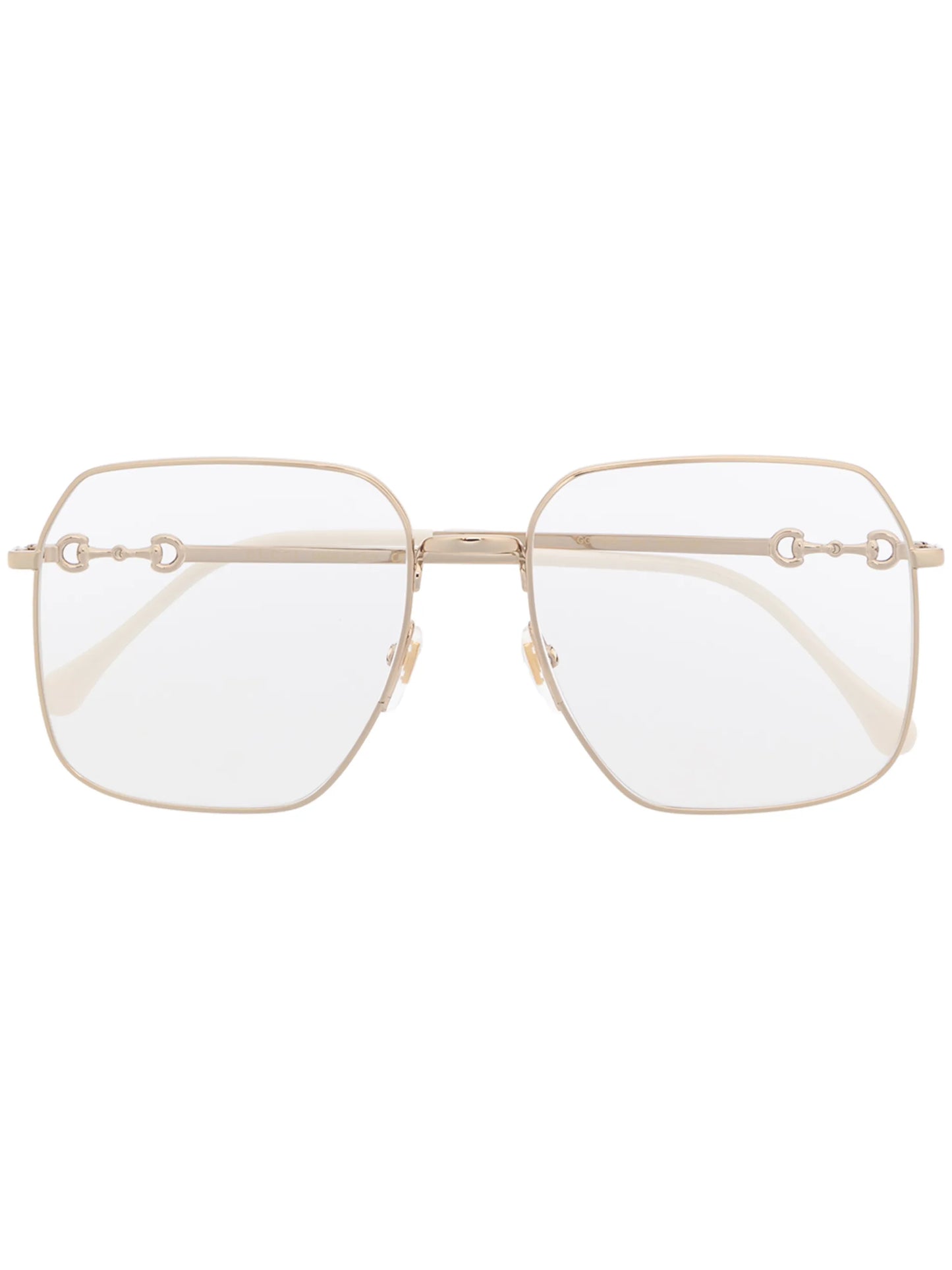 square-frame oversized glasses