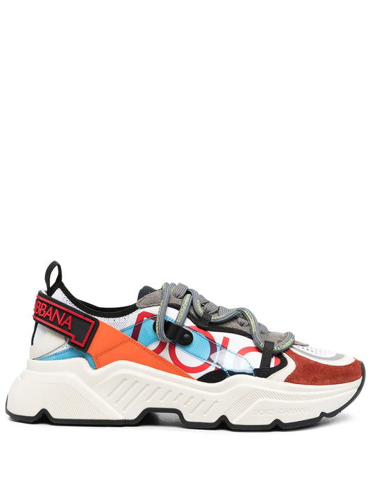 Daymaster panelled low-top sneakers