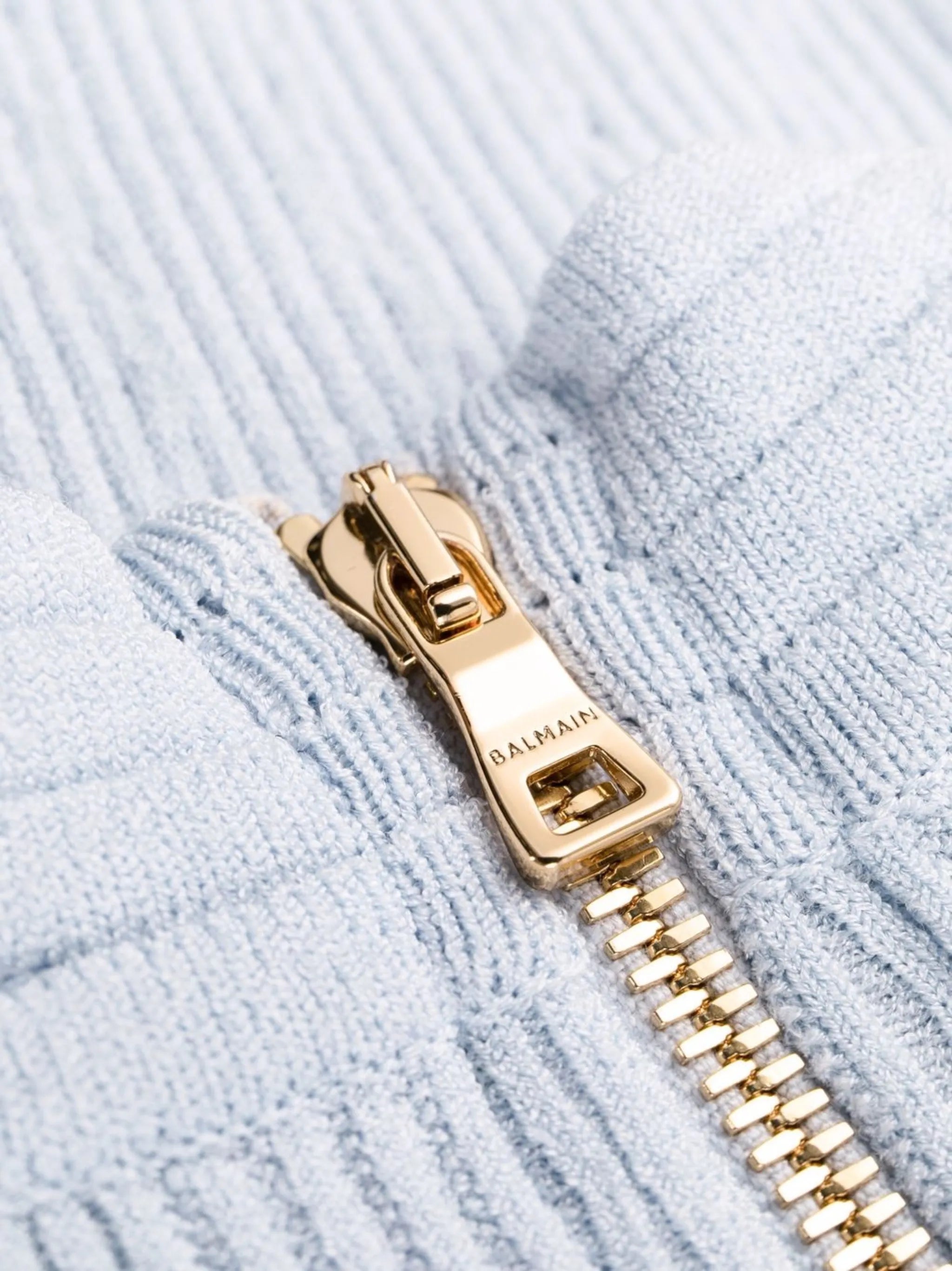 button-embellished ribbed-knit dress