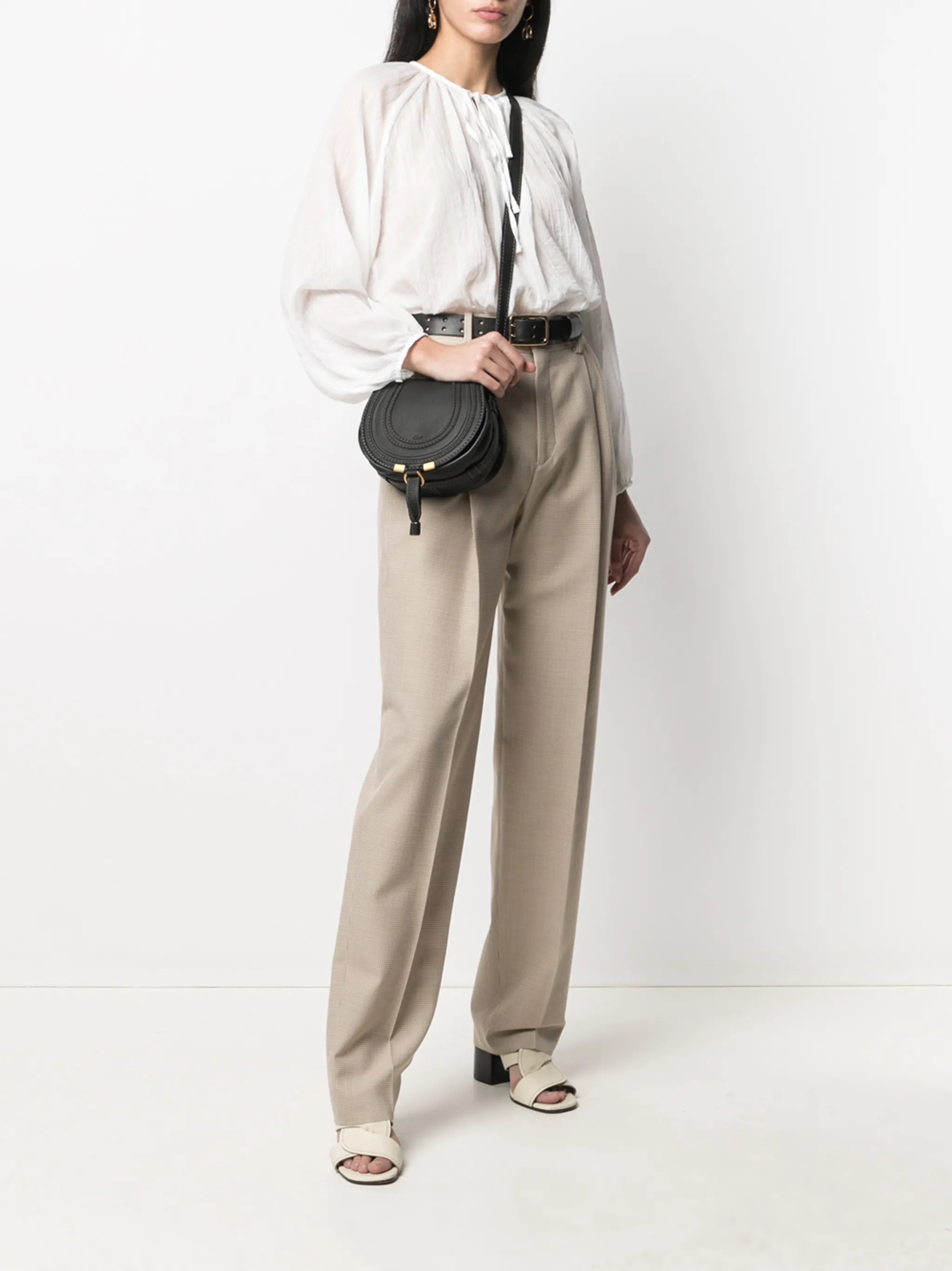mini Marcie round saddle bag
