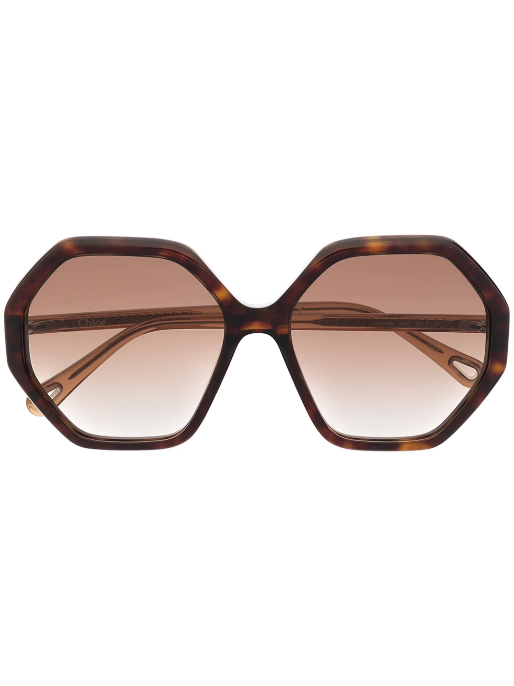 Esther hexagonal-frame sunglasses