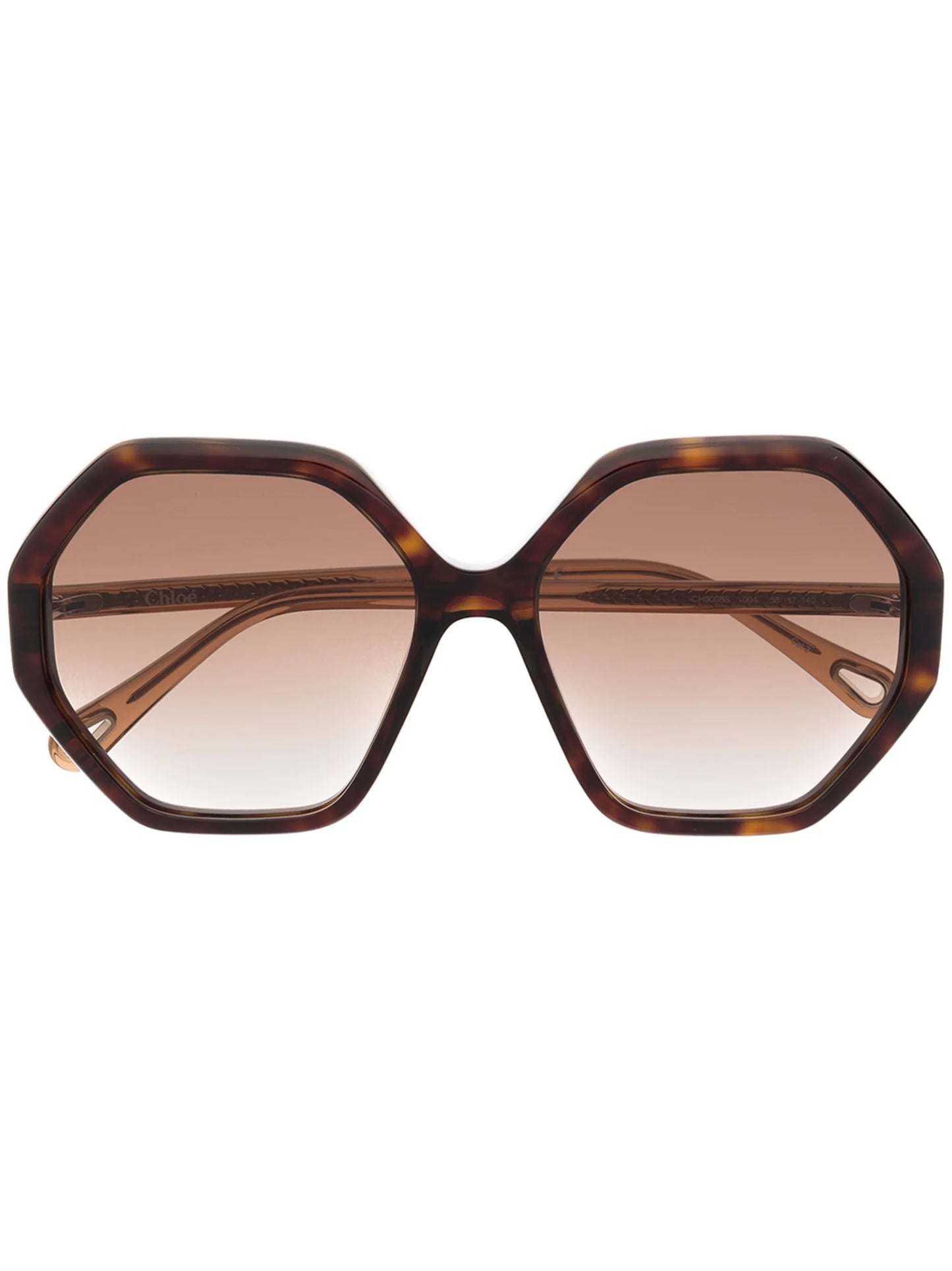Esther hexagonal-frame sunglasses