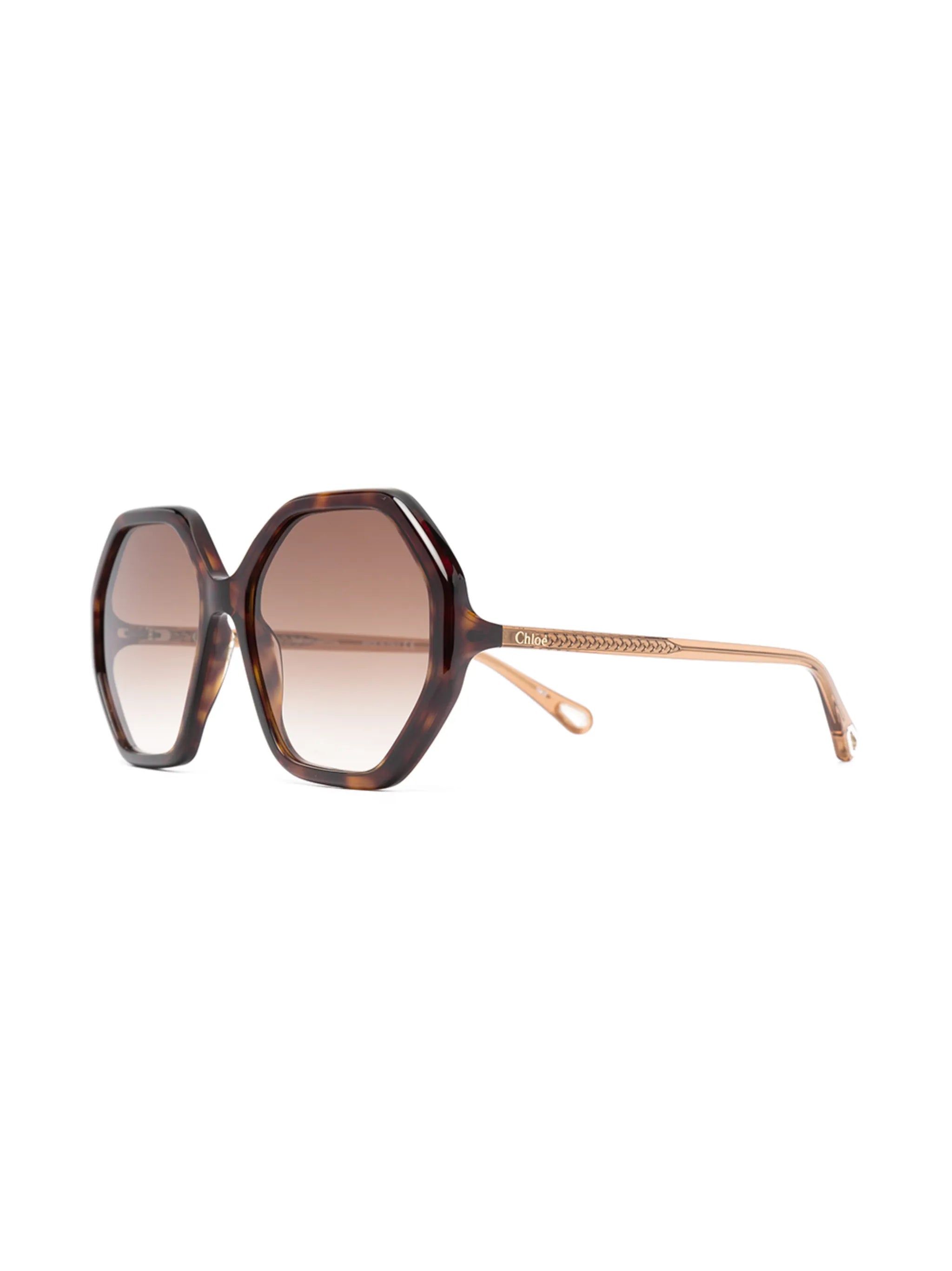 Esther hexagonal-frame sunglasses