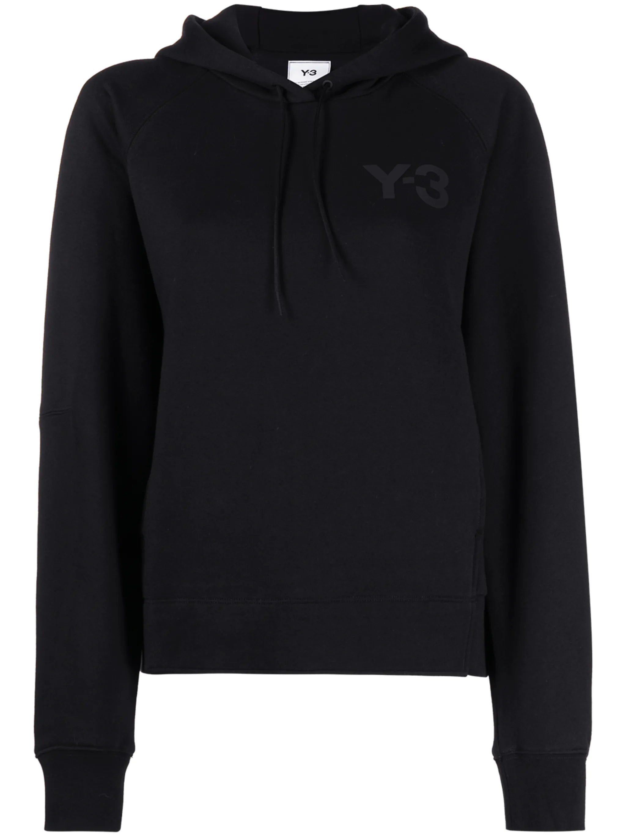 logo-print drawstring hoodie
