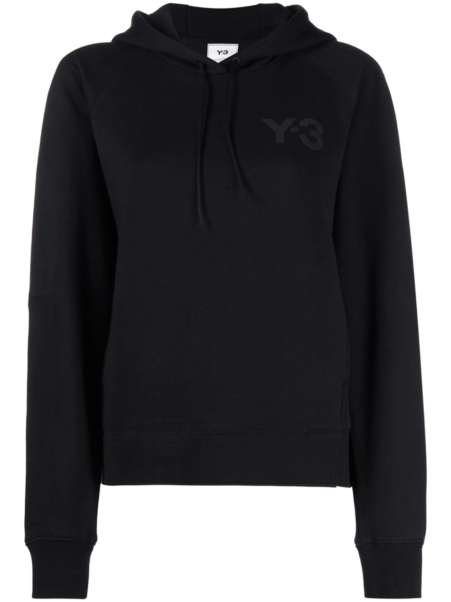 logo-print drawstring hoodie