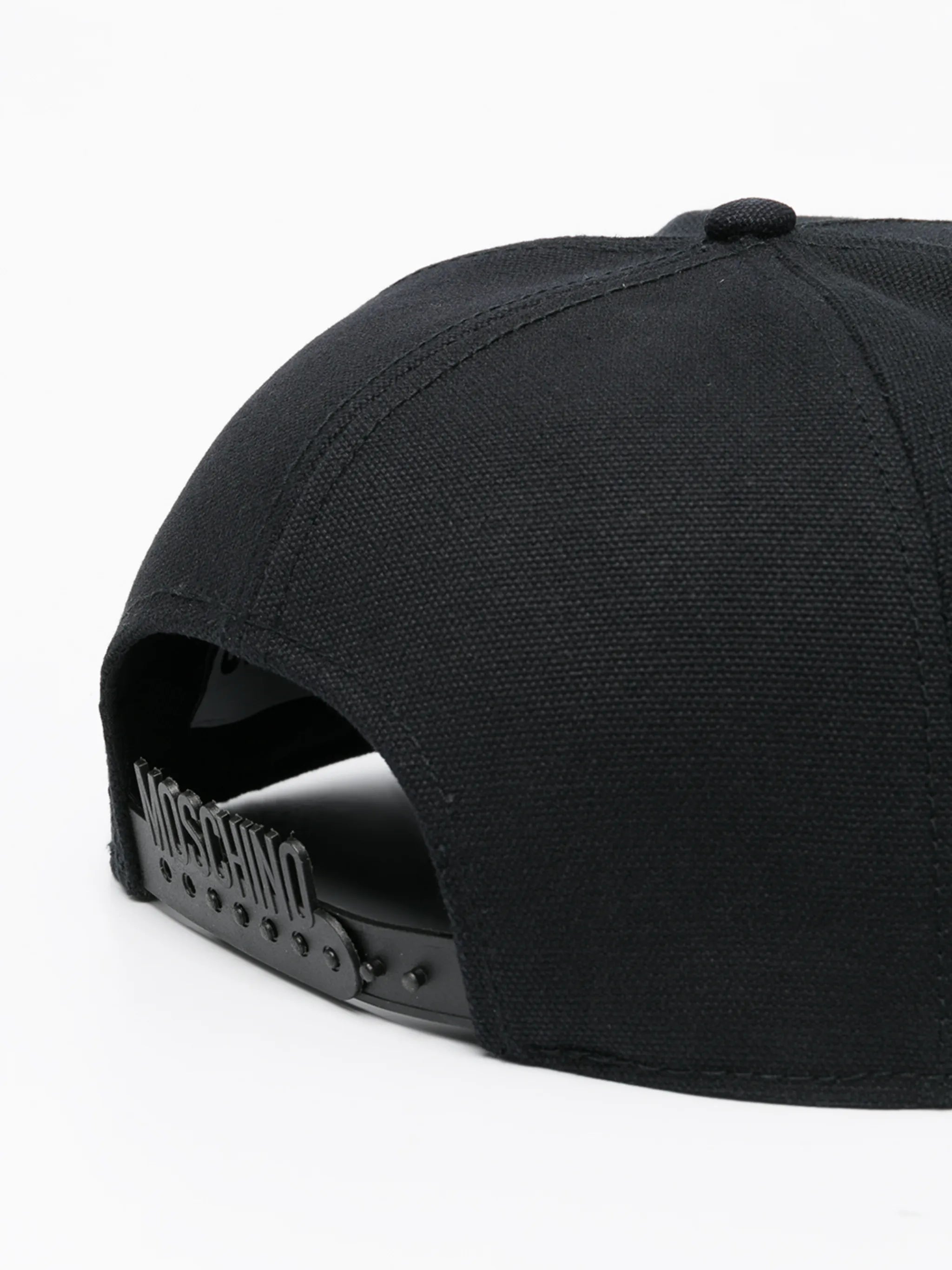 logo-print six-panel cap