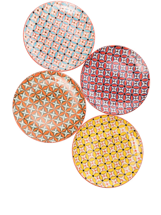 Hippy dinner plate set