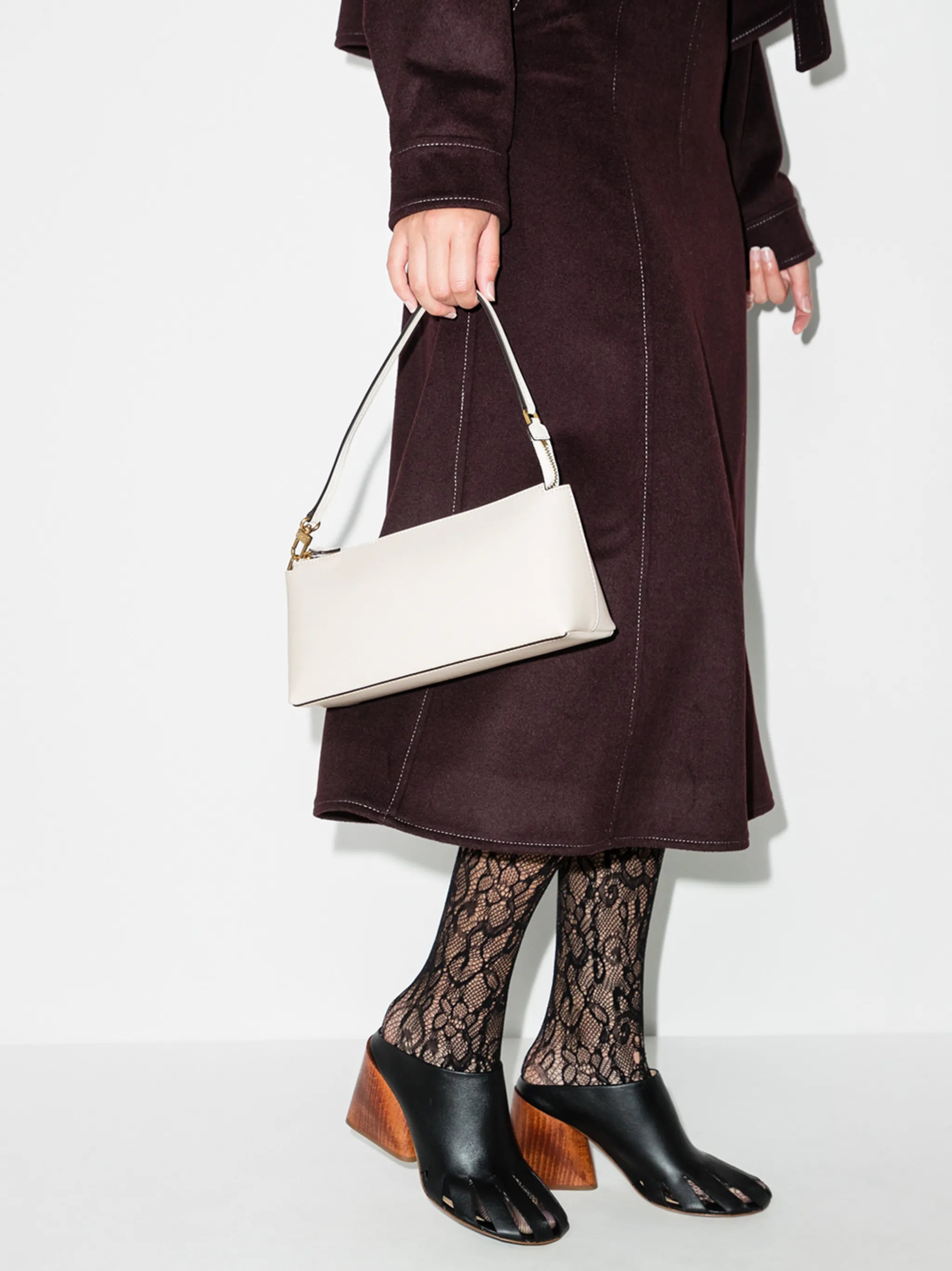 Kaia leather shoulder bag