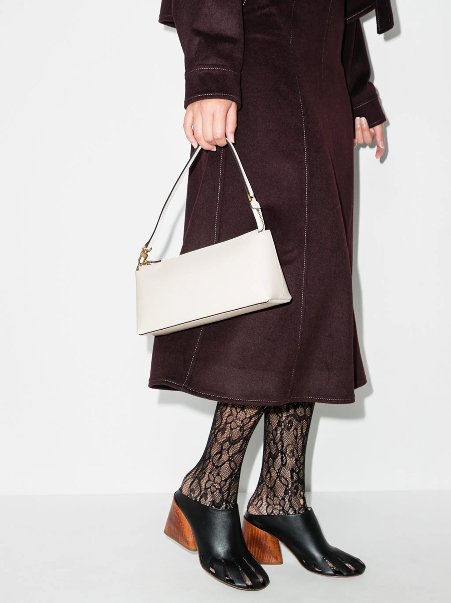 Kaia leather shoulder bag