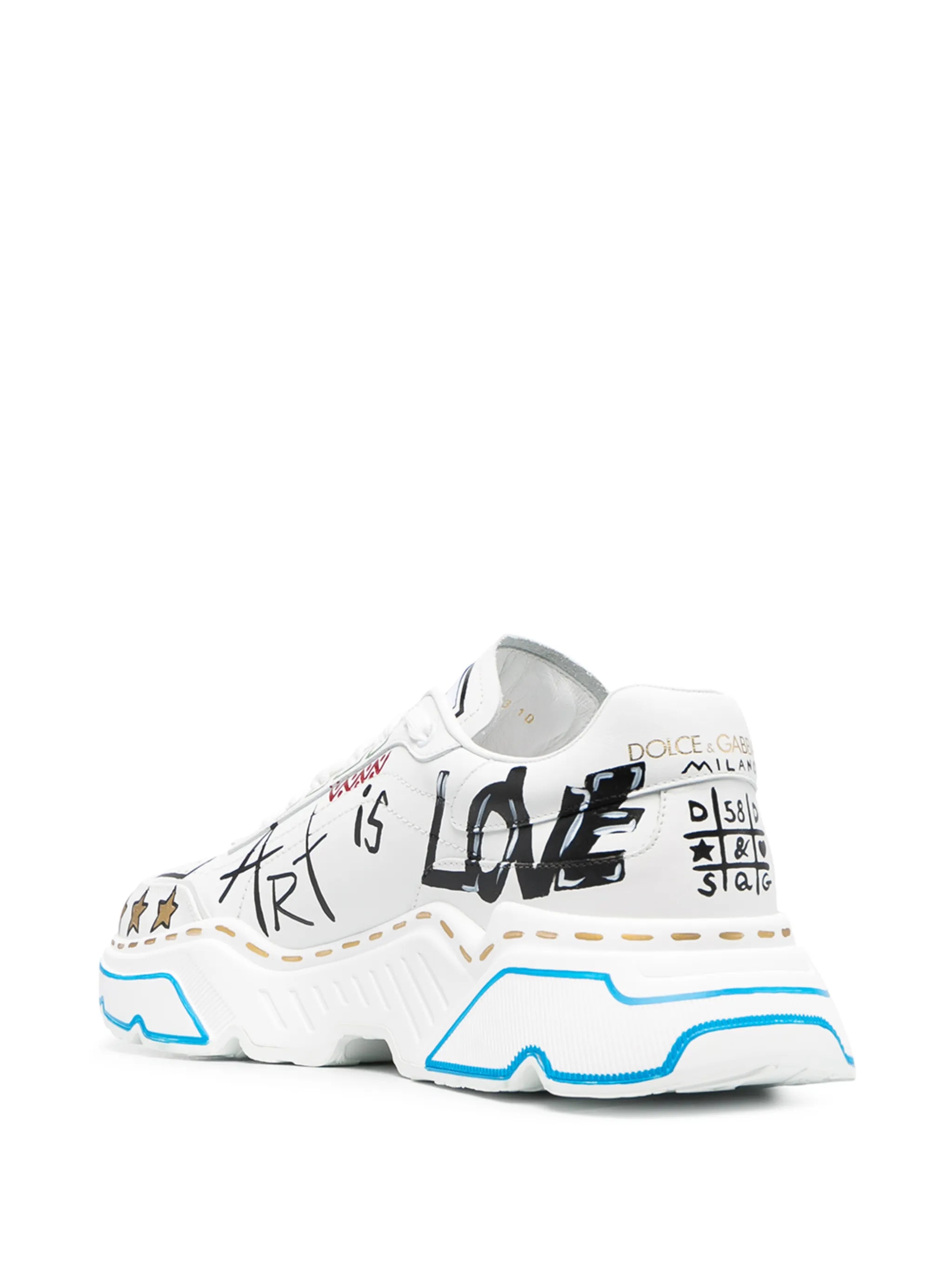 hand-painted Daymaster sneakers