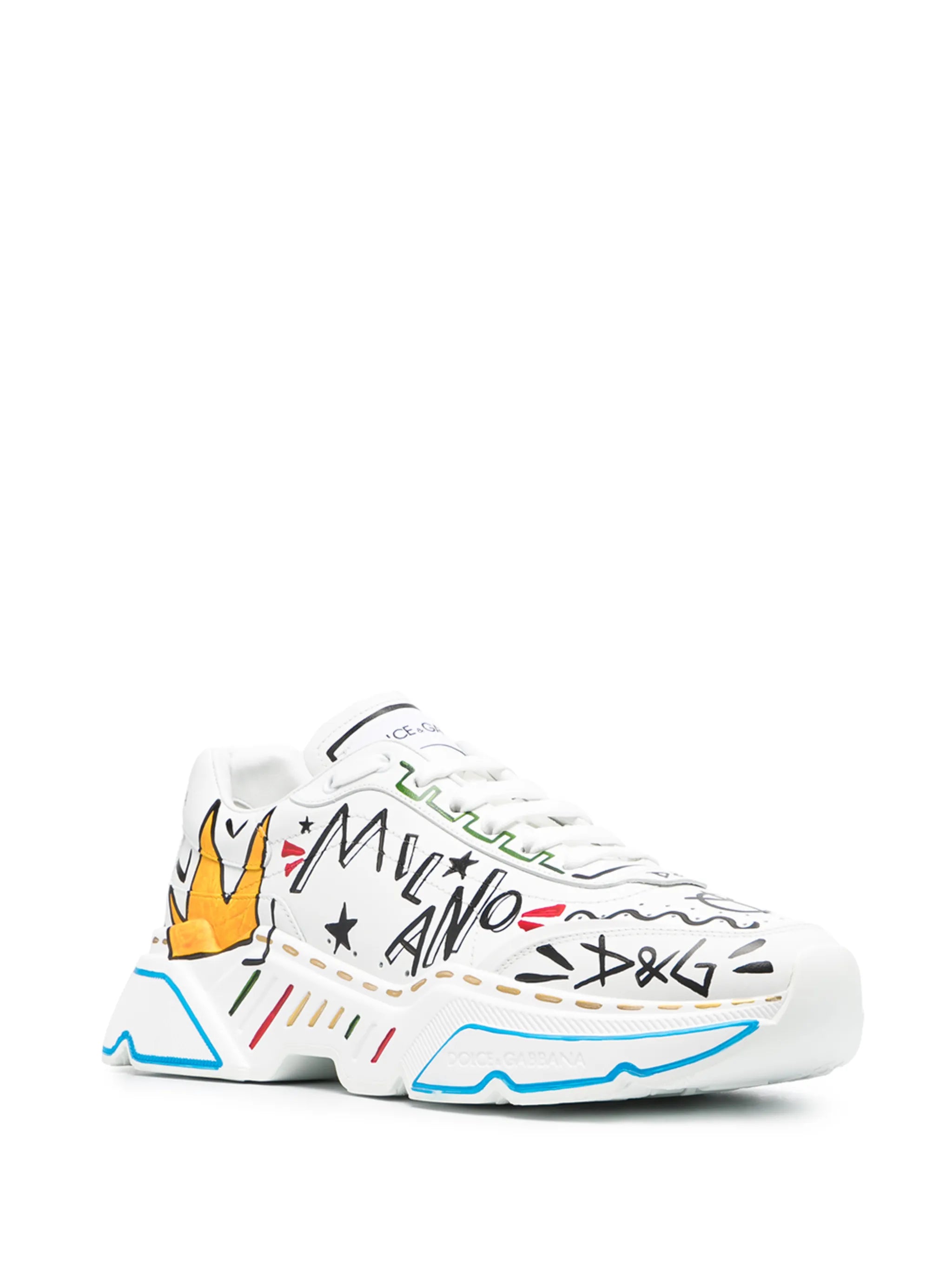hand-painted Daymaster sneakers